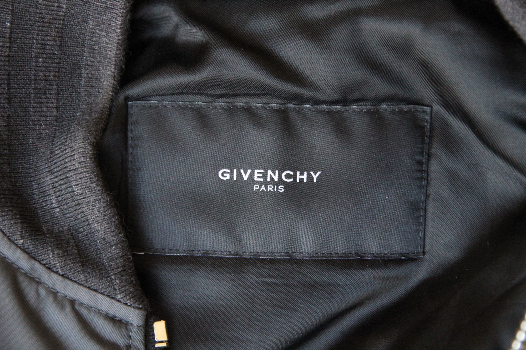 Givenchy $2k+ Army Green Grey MA-1 Bomber Flight Jacket M 48 50 Size US M / EU 48-50 / 2 - 14 Thumbnail