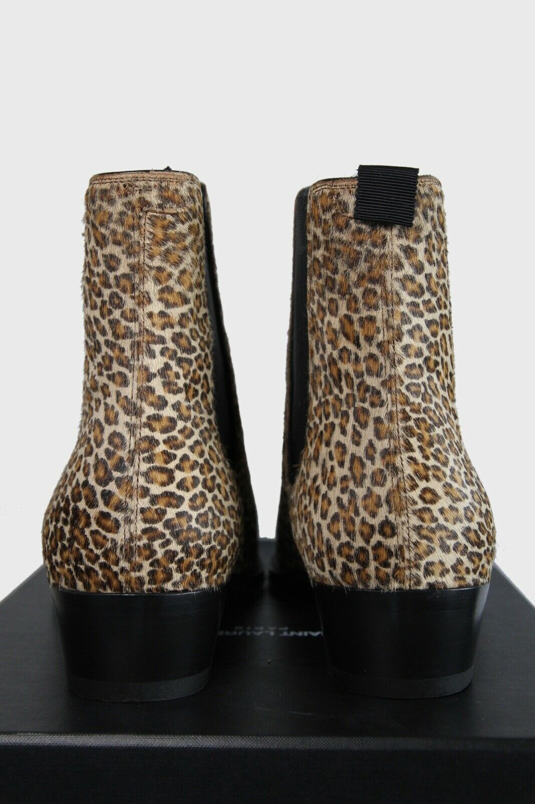 Celine × Hedi Slimane Celine Camargue Chelsea Boots babycat leopard Leather 9 42 Size US 9 / EU 42 - 6 Thumbnail