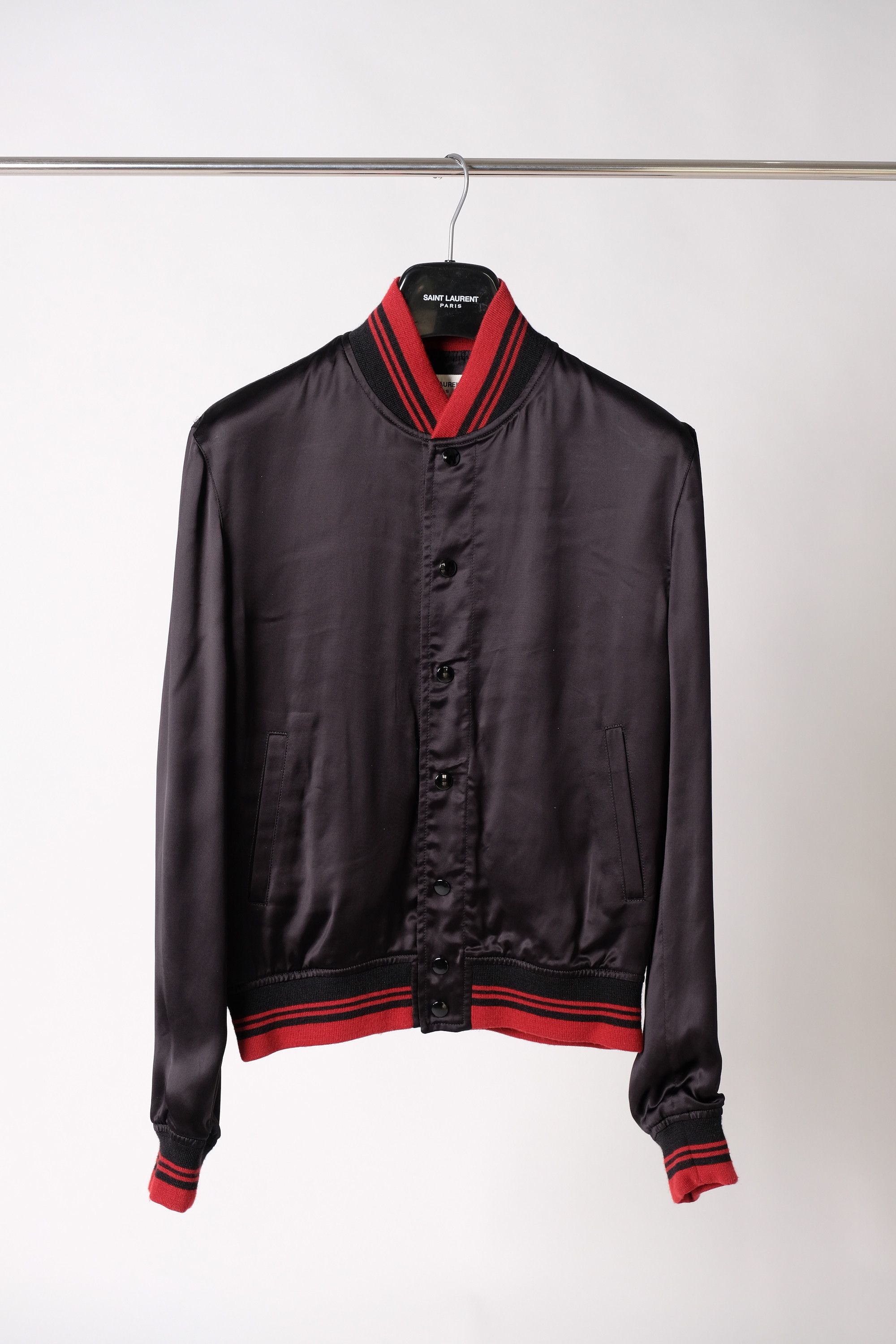 Hedi Slimane × Saint Laurent Paris Saint Laurent Paris Mr X Black Souvenir Jacket Hedi Slimane Size US S / EU 44-46 / 1 - 7 Thumbnail