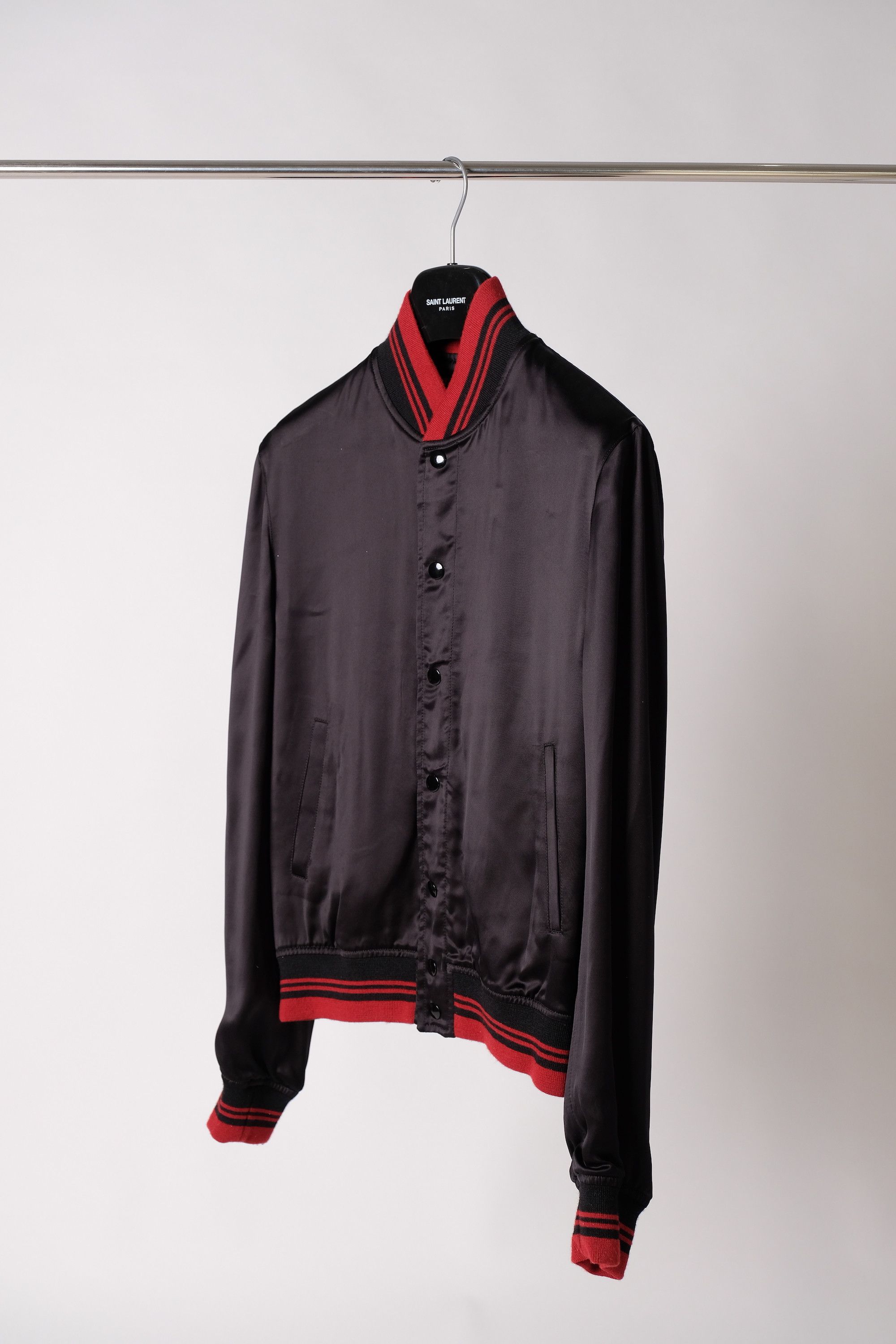 Hedi Slimane × Saint Laurent Paris Saint Laurent Paris Mr X Black Souvenir Jacket Hedi Slimane Size US S / EU 44-46 / 1 - 8 Thumbnail