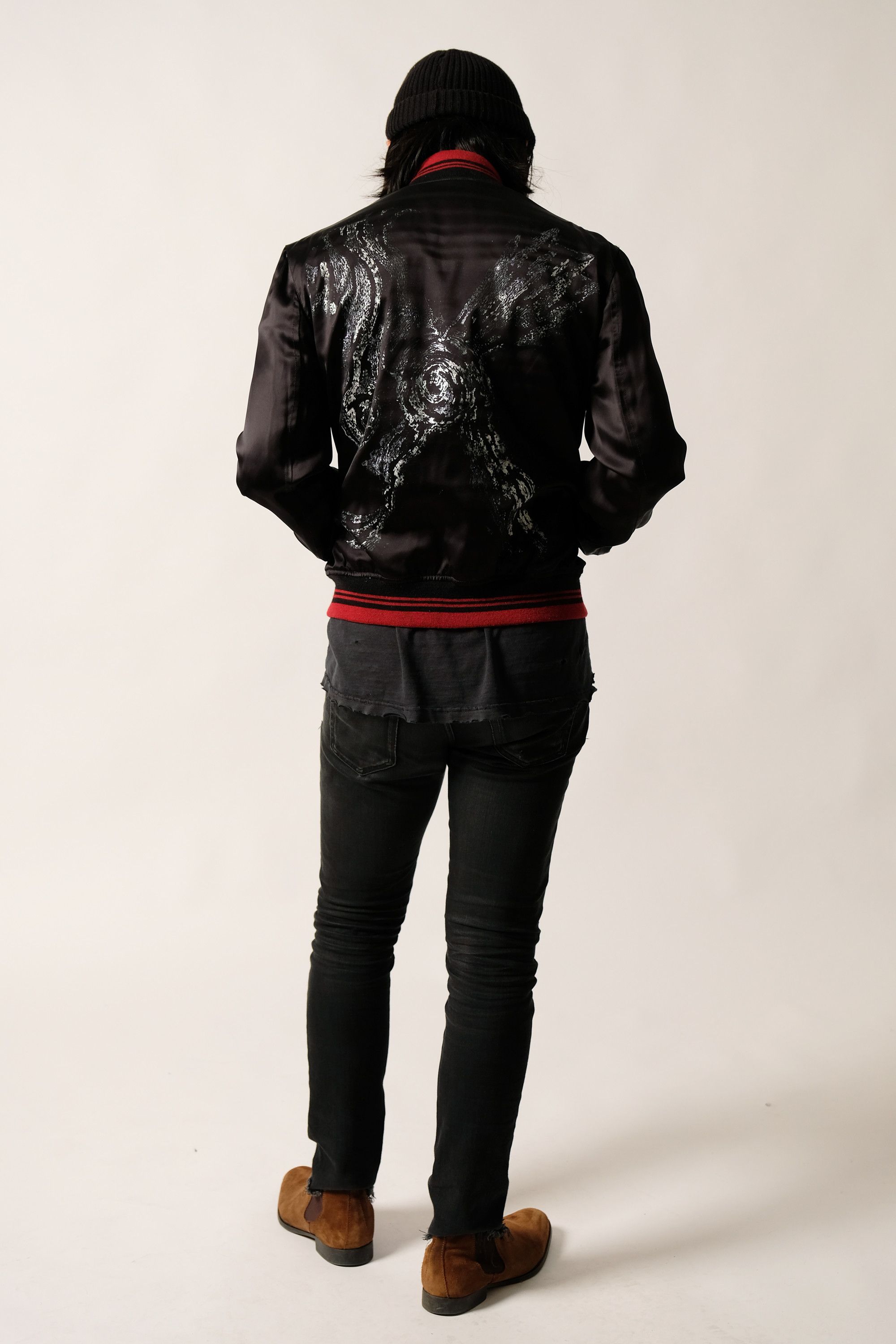 Hedi Slimane × Saint Laurent Paris Saint Laurent Paris Mr X Black Souvenir Jacket Hedi Slimane Size US S / EU 44-46 / 1 - 2 Thumbnail