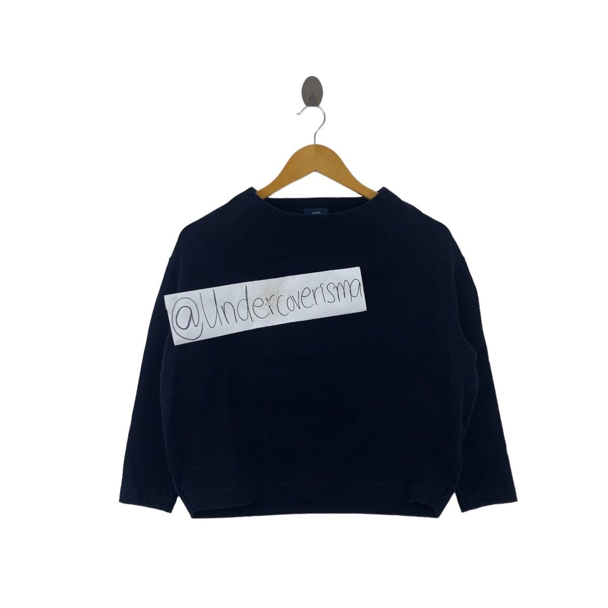 Japanese Brand SHIPS Japanese Brand Plain Blue Long Sleeve Blouse Size L / US 10 / IT 46 - 1 Thumbnail
