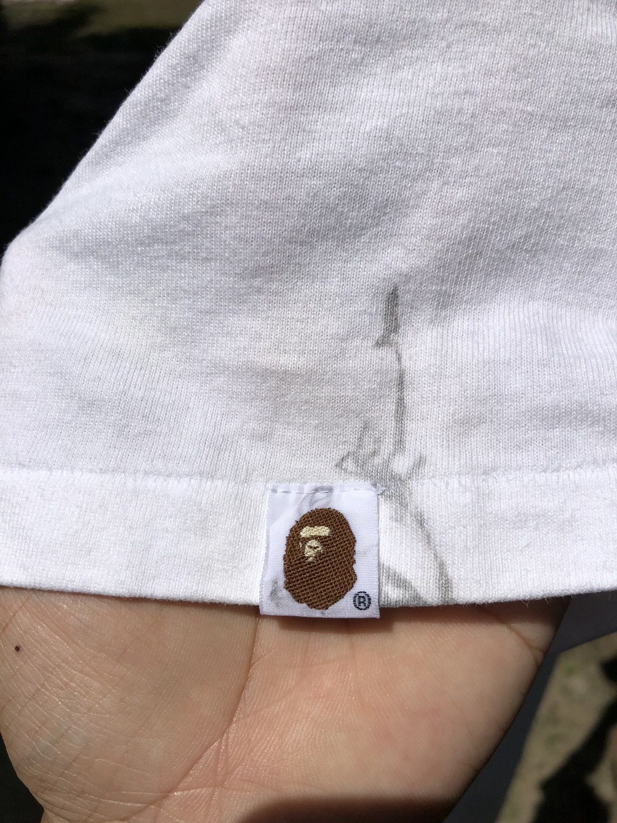 Bape A Bathing Ape Small Logo tee