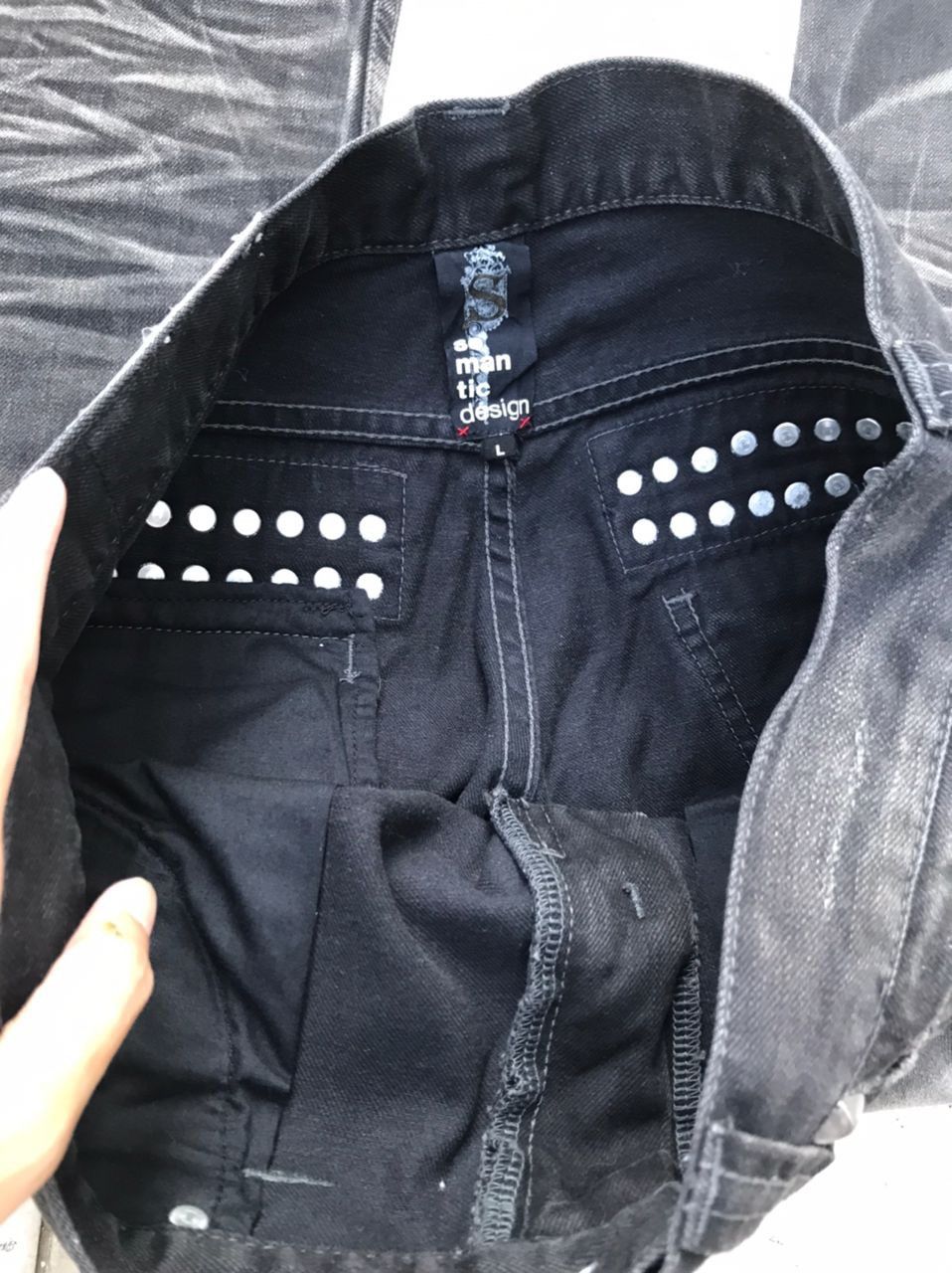 Japanese Brand × Seditionaries Semantic Design Spike Sediatories Punk Style Size US 32 / EU 48 - 12 Thumbnail