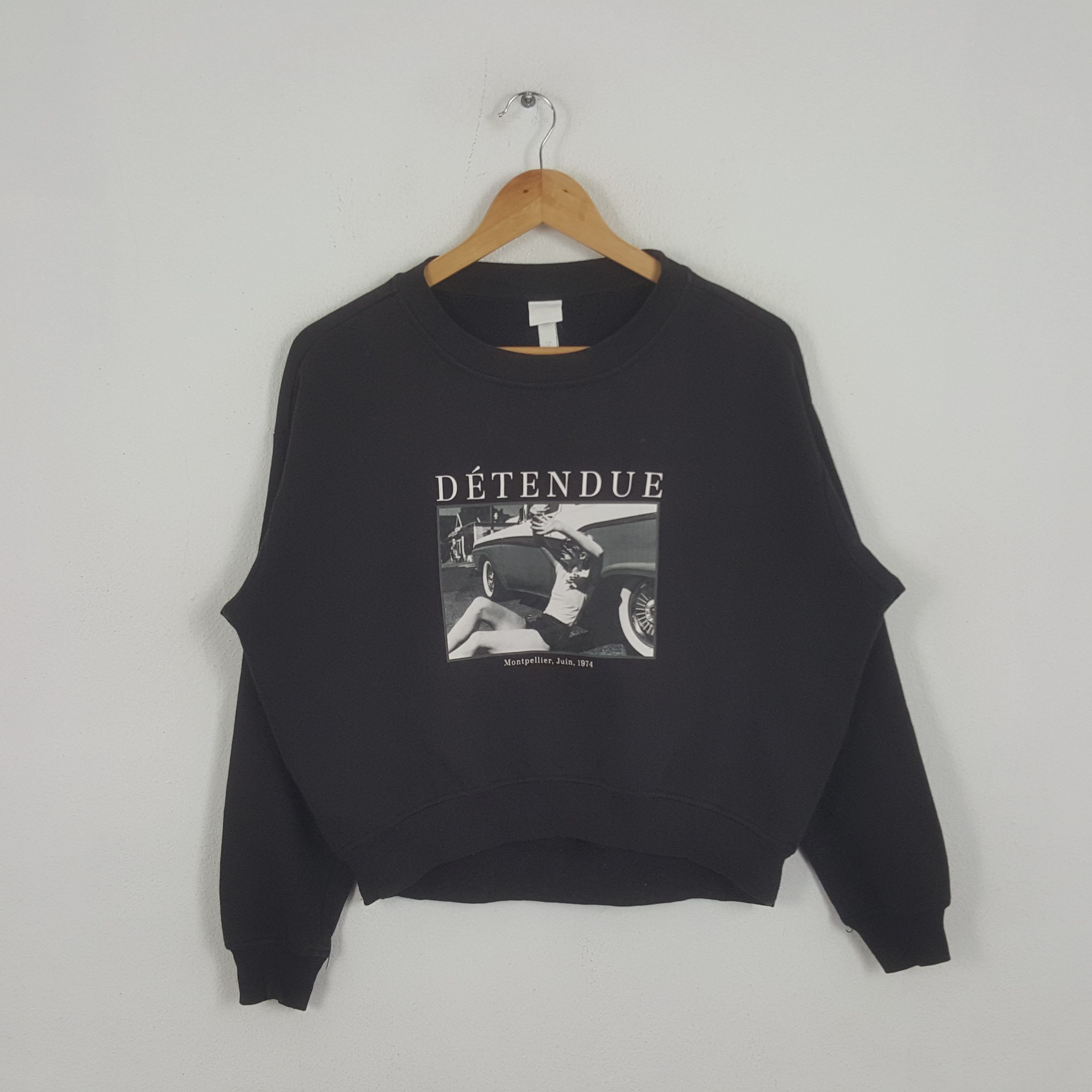 Vintage H&M Detendue Photo Art Design Sweatshirt