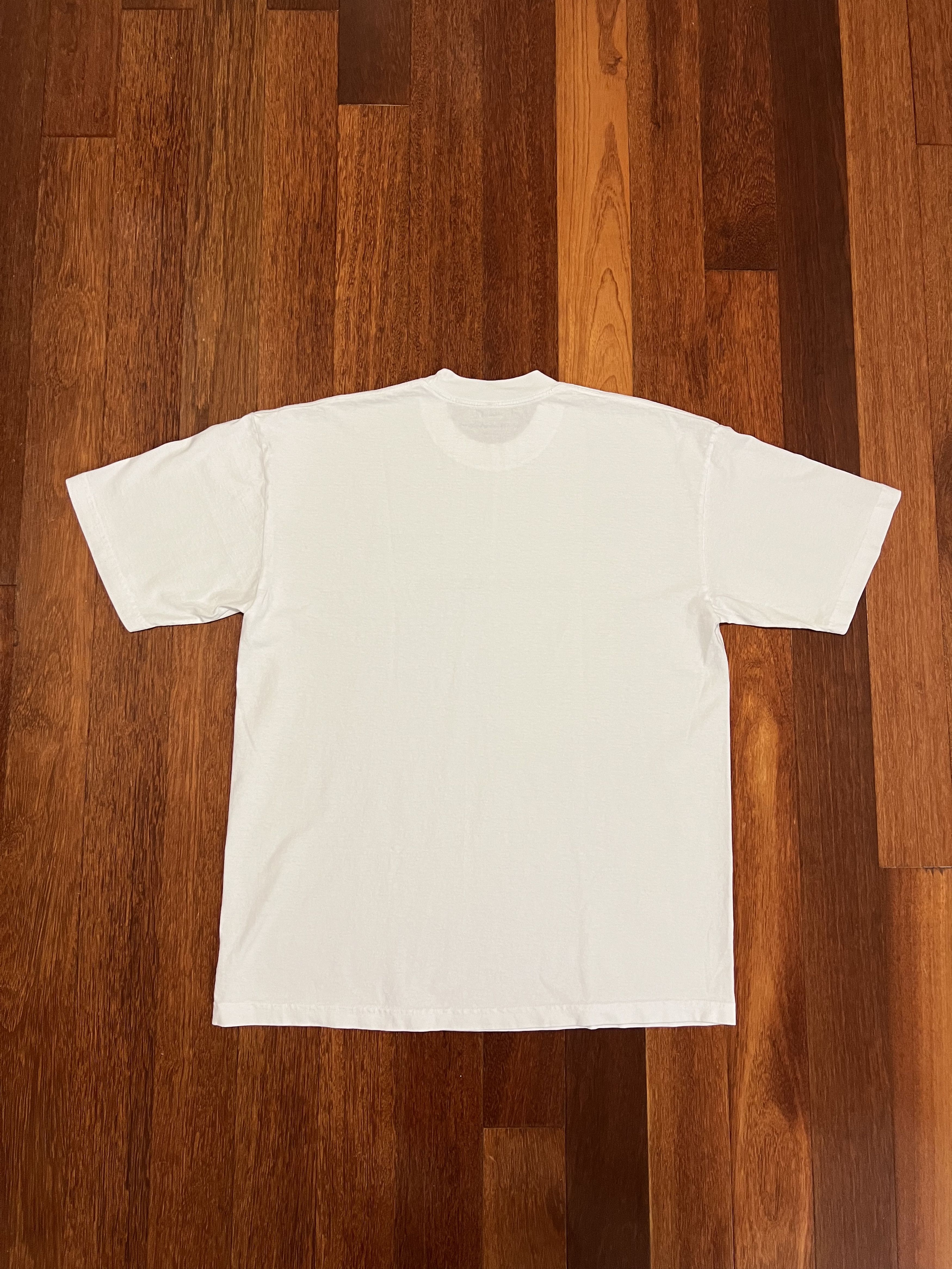 Vintage 💚 PINKFLAMINGOUSA Playstation Logo Tee White Size US L / EU 52-54 / 3 - 2 Thumbnail
