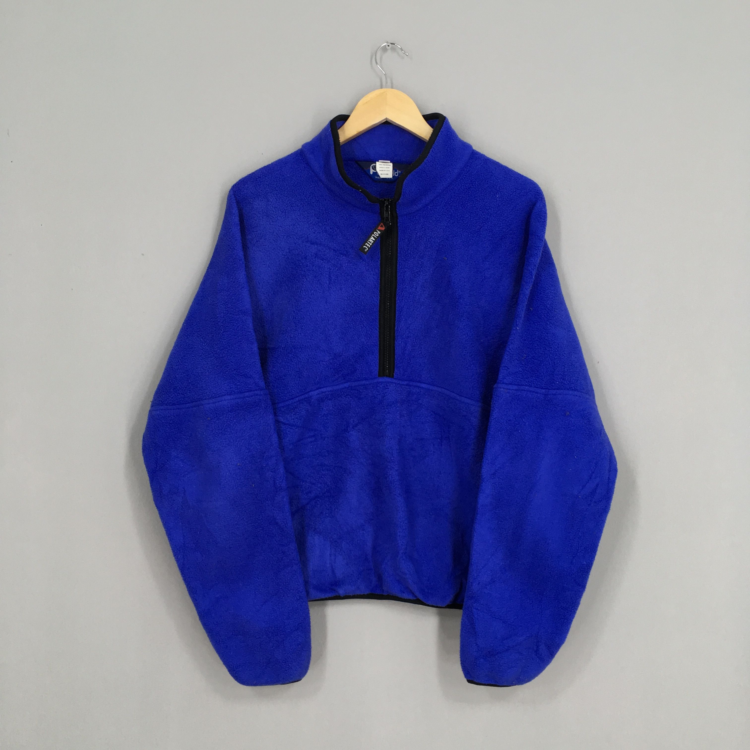 image of 90's Penfield Fleece Polartec Half Zipper Sweater in Blue, Men's (Size Medium)