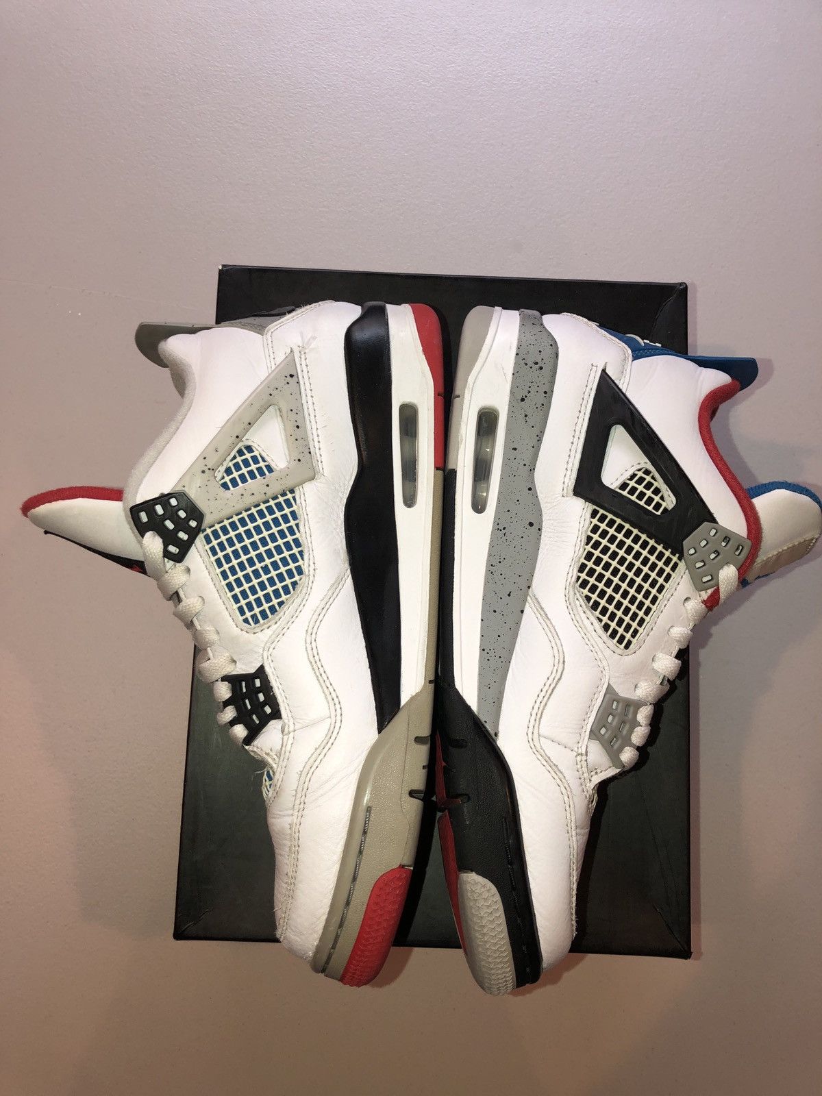 Jordan Brand × Nike Jordan 4 “What The 4’s” Size US 9.5 / EU 42-43 - 4 Thumbnail