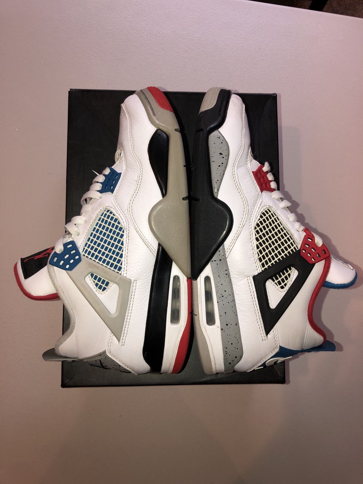 Jordan Brand × Nike Jordan 4 “What The 4’s” Size US 9.5 / EU 42-43 - 5 Thumbnail