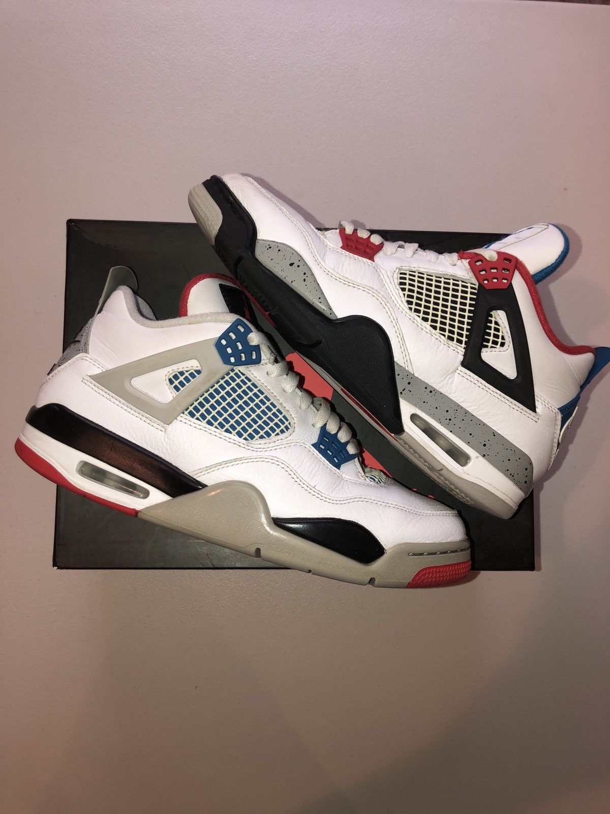 Jordan Brand × Nike Jordan 4 “What The 4’s” Size US 9.5 / EU 42-43 - 1 Thumbnail