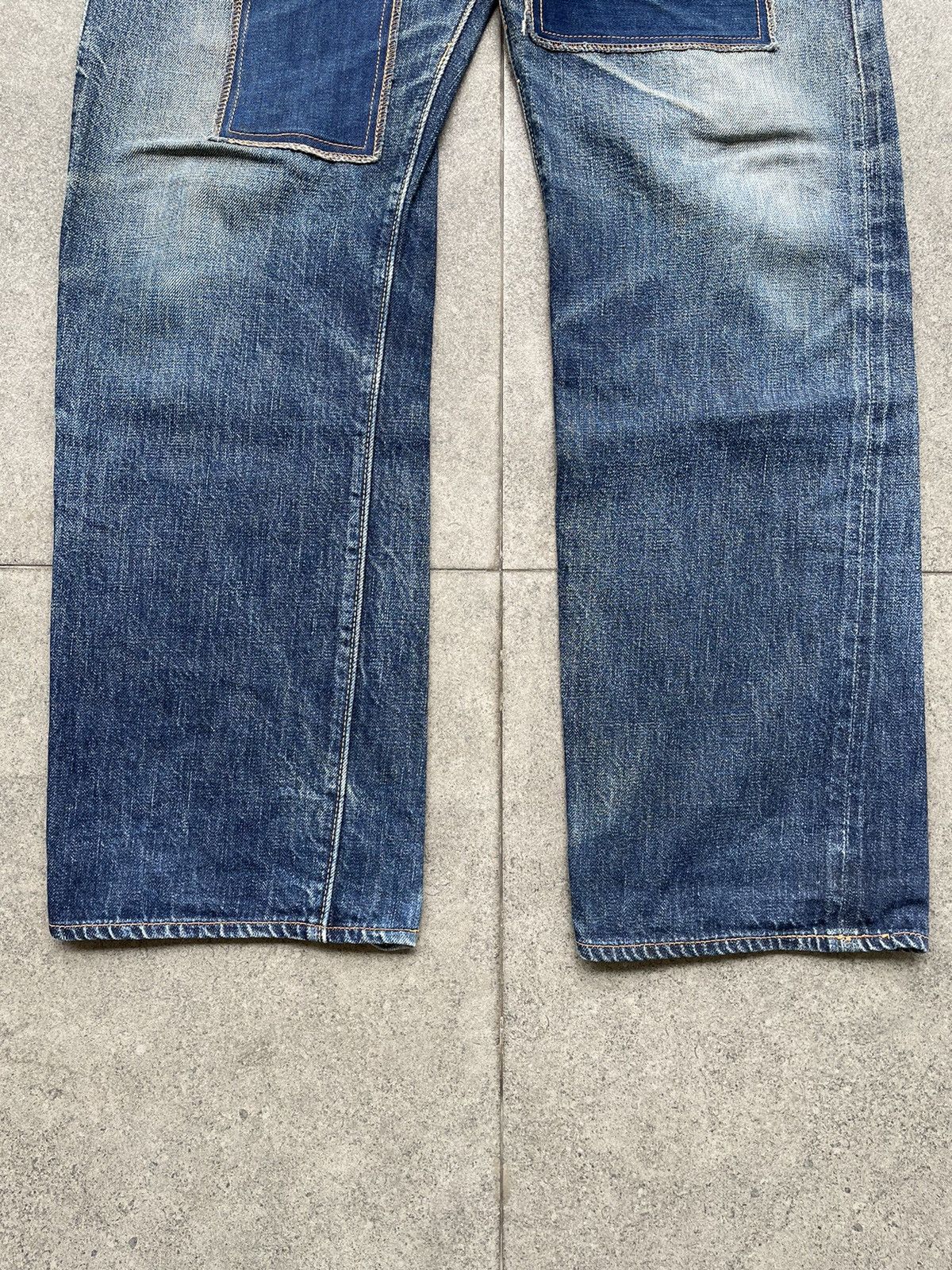 Full Count & Co. Vintage Full Count 1246 Bush Selvedge Jeans Pants Size US 33 - 5 Thumbnail