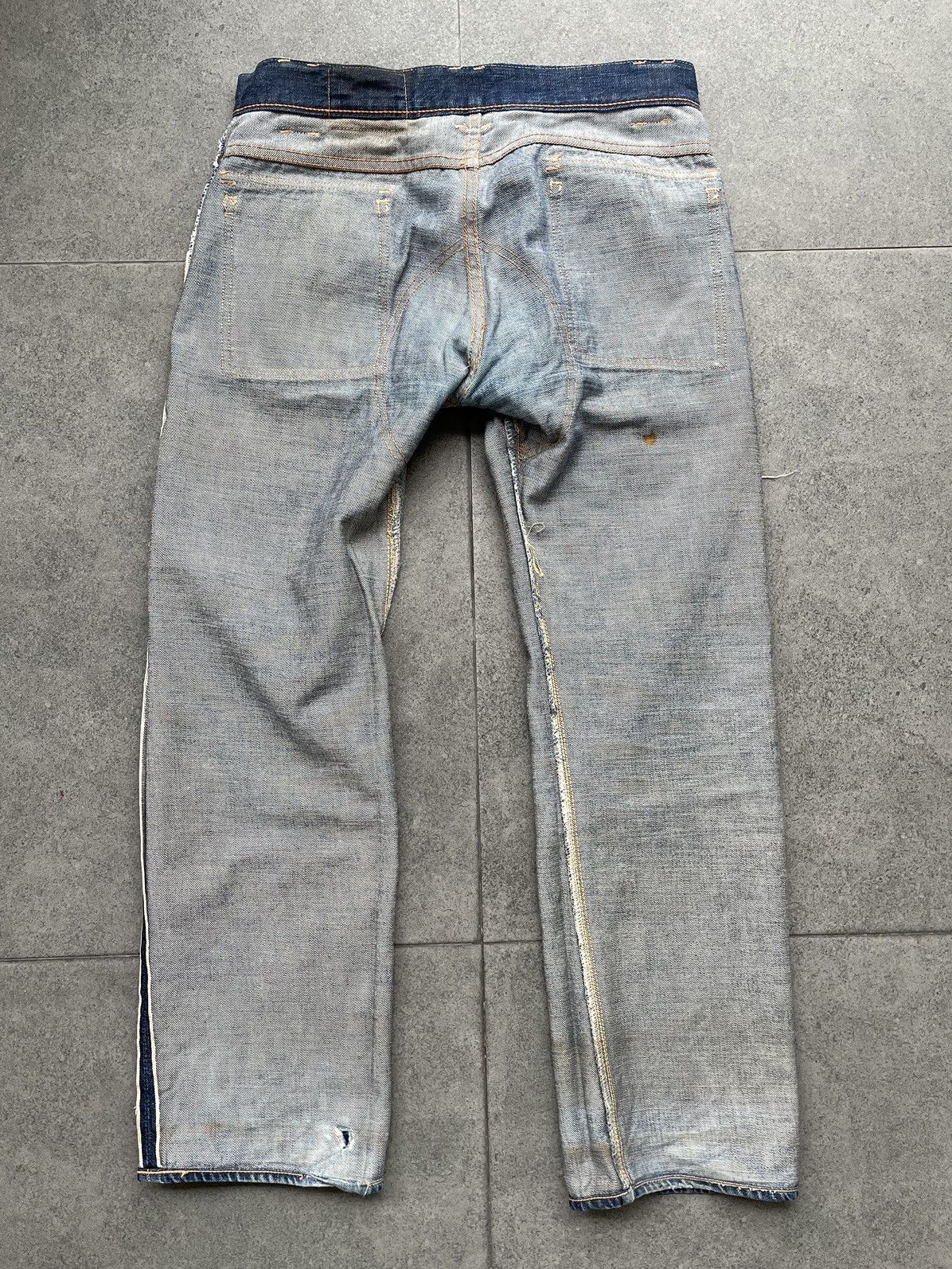 Full Count & Co. Vintage Full Count 1246 Bush Selvedge Jeans Pants Size US 33 - 19 Thumbnail