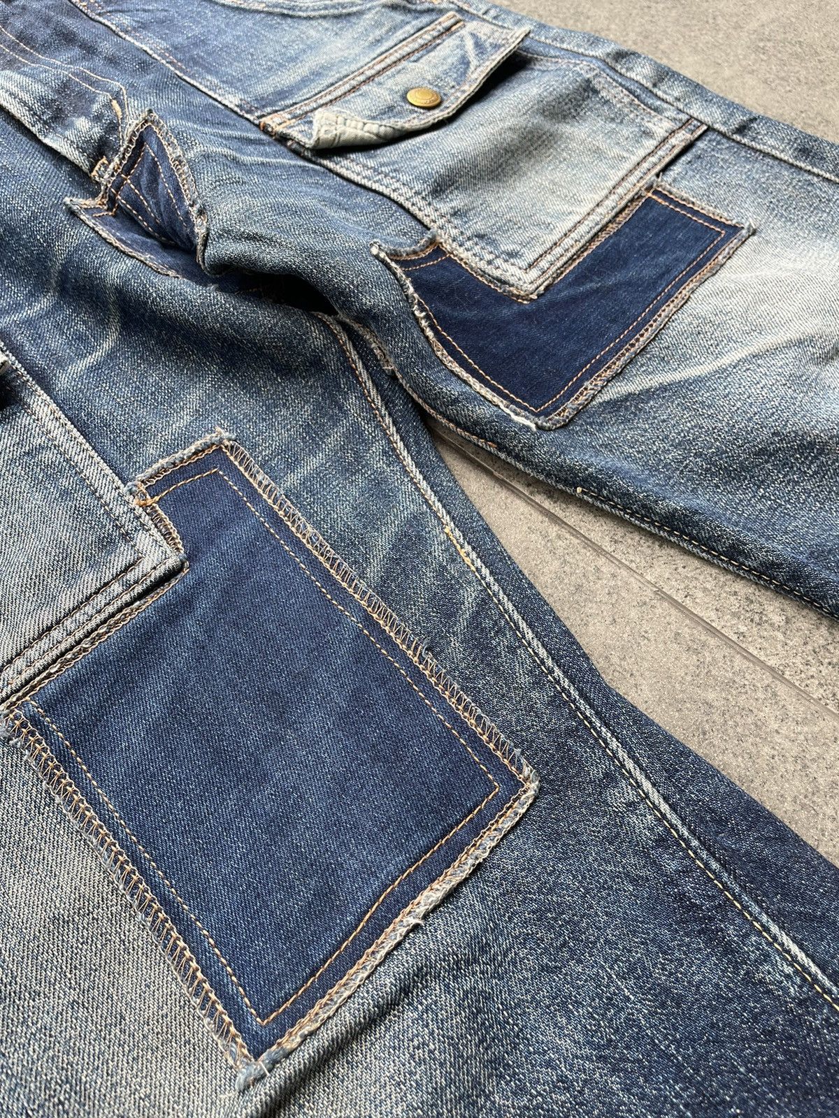 Full Count & Co. Vintage Full Count 1246 Bush Selvedge Jeans Pants Size US 33 - 4 Thumbnail