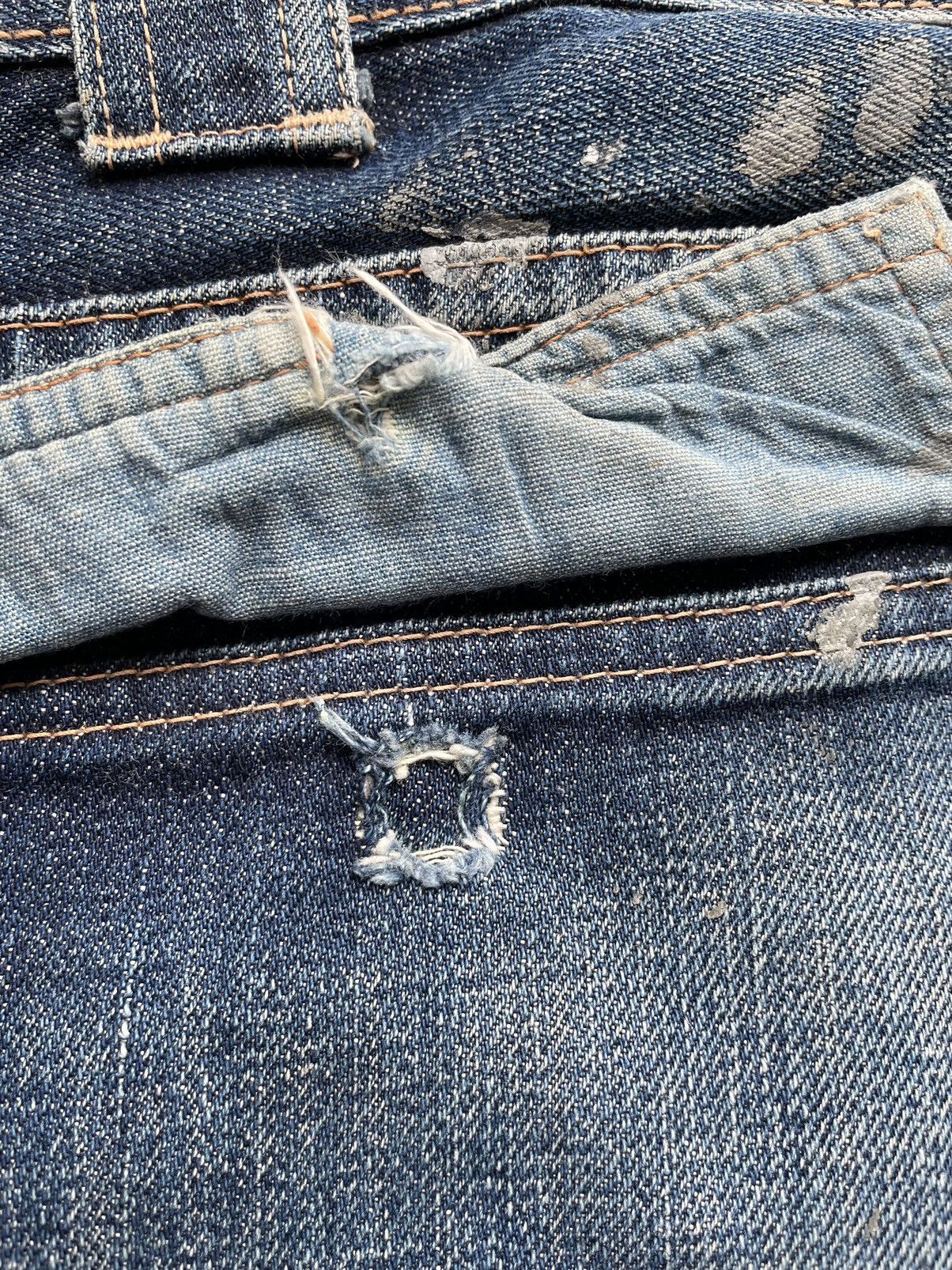 Full Count & Co. Vintage Full Count 1246 Bush Selvedge Jeans Pants Size US 33 - 15 Thumbnail