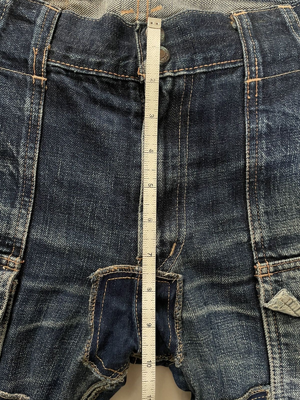 Full Count & Co. Vintage Full Count 1246 Bush Selvedge Jeans Pants Size US 33 - 23 Thumbnail