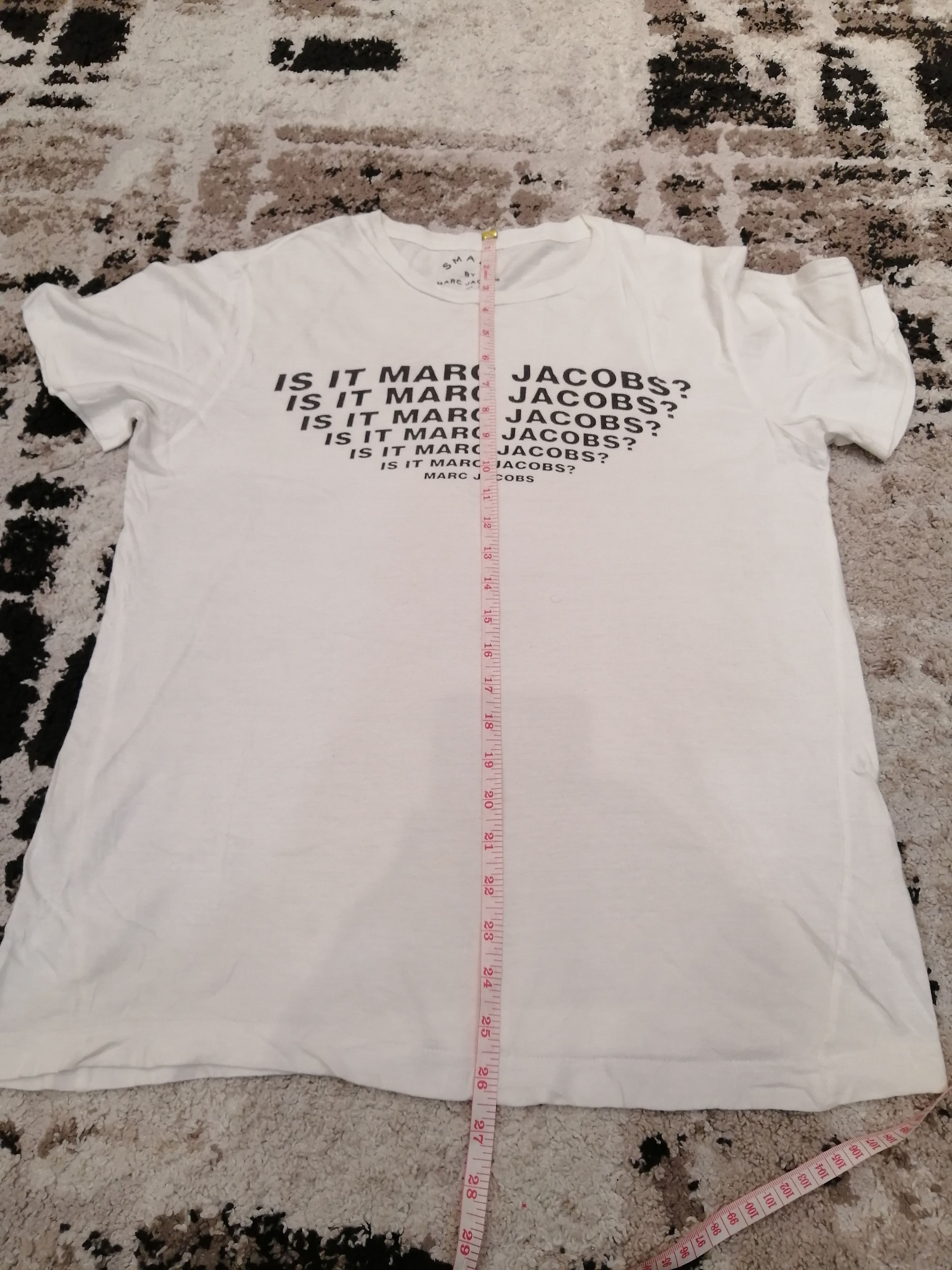 Marc Jacobs Marc Jacobs Spell Out Tshirt Size US S / EU 44-46 / 1 - 6 Thumbnail
