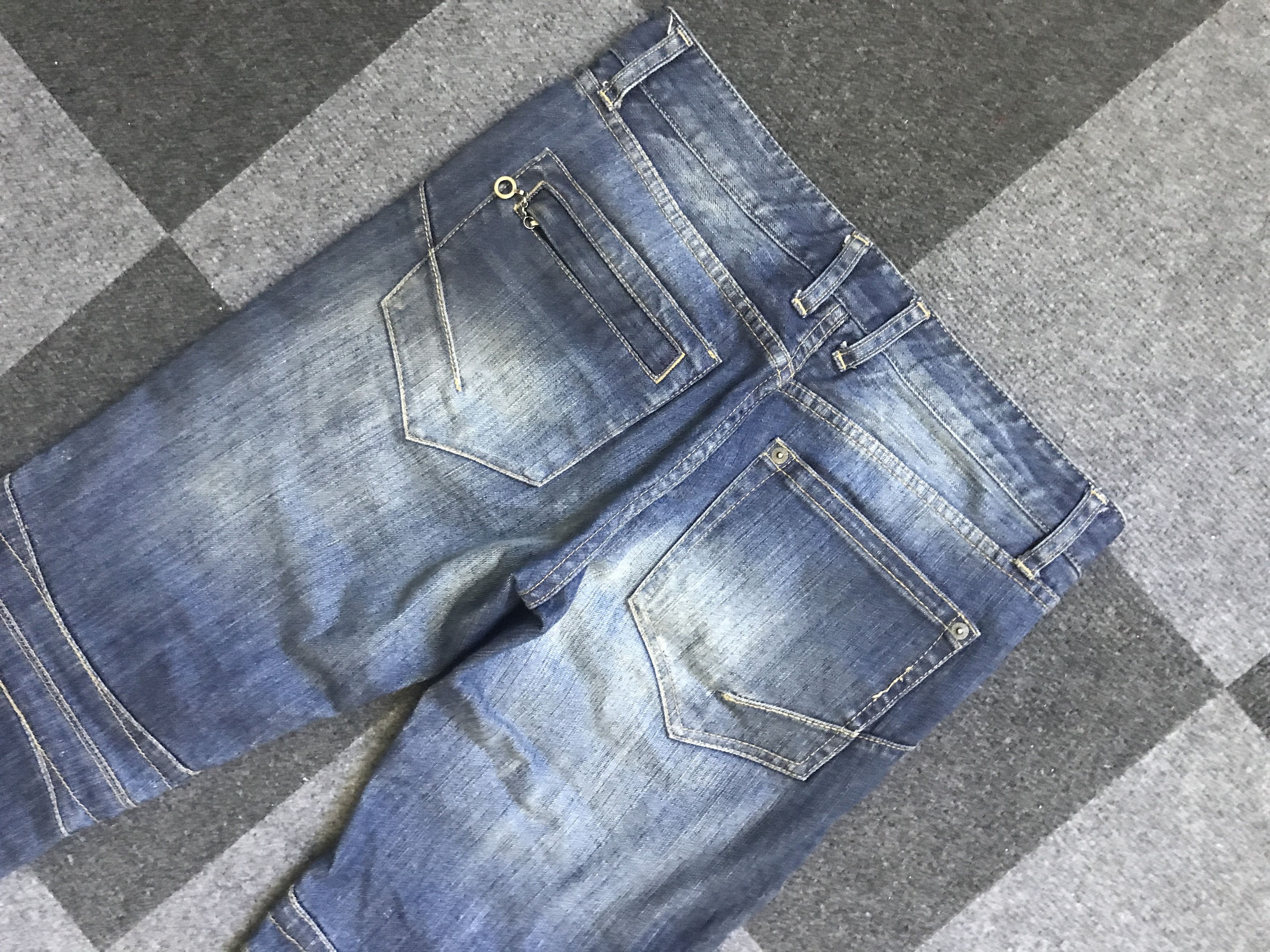 PPFM D105 PPFM Archival Seditionaries Design Biker Jeans Size US 30 / EU 46 - 15 Thumbnail