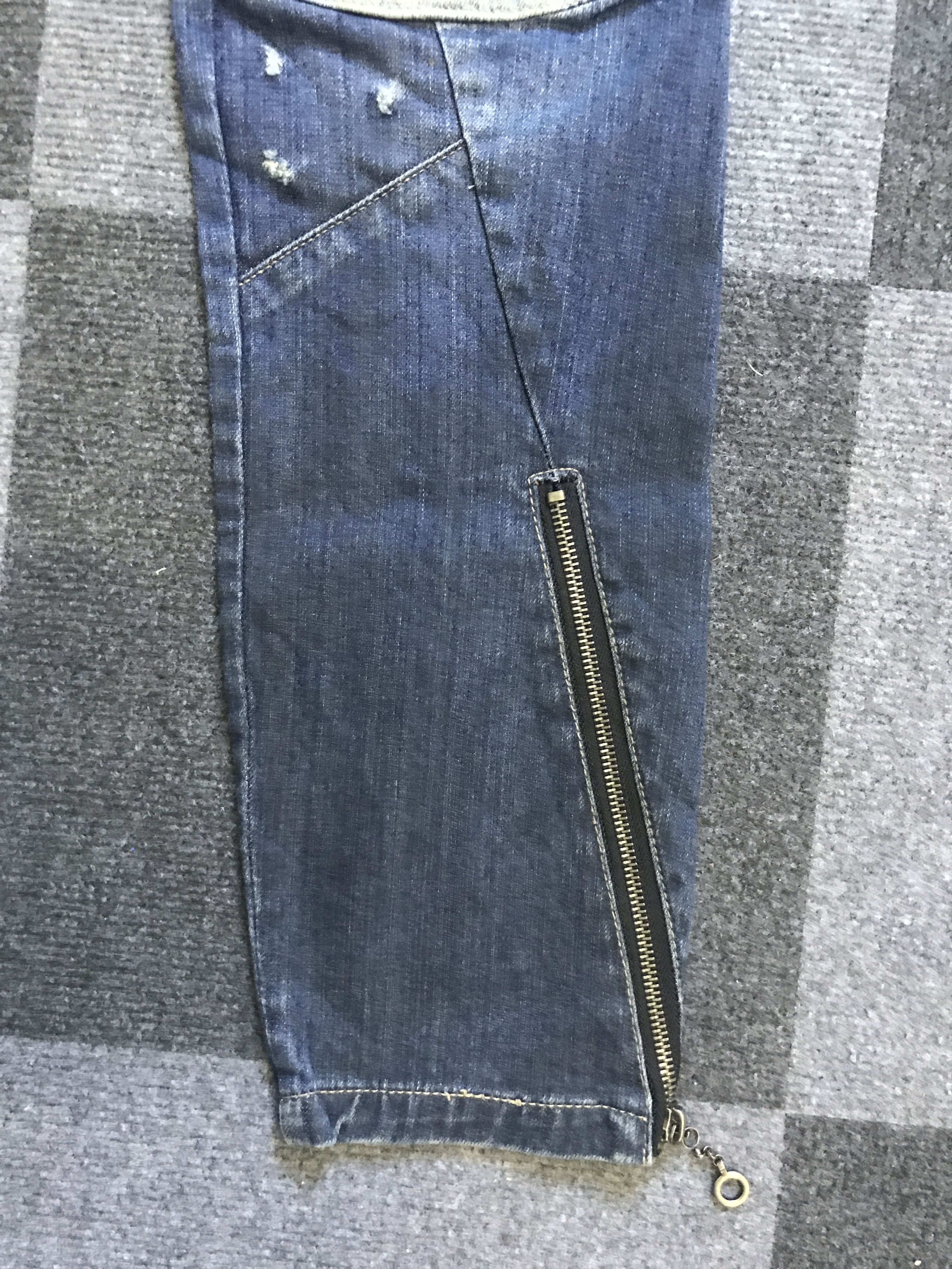 PPFM D105 PPFM Archival Seditionaries Design Biker Jeans Size US 30 / EU 46 - 10 Thumbnail