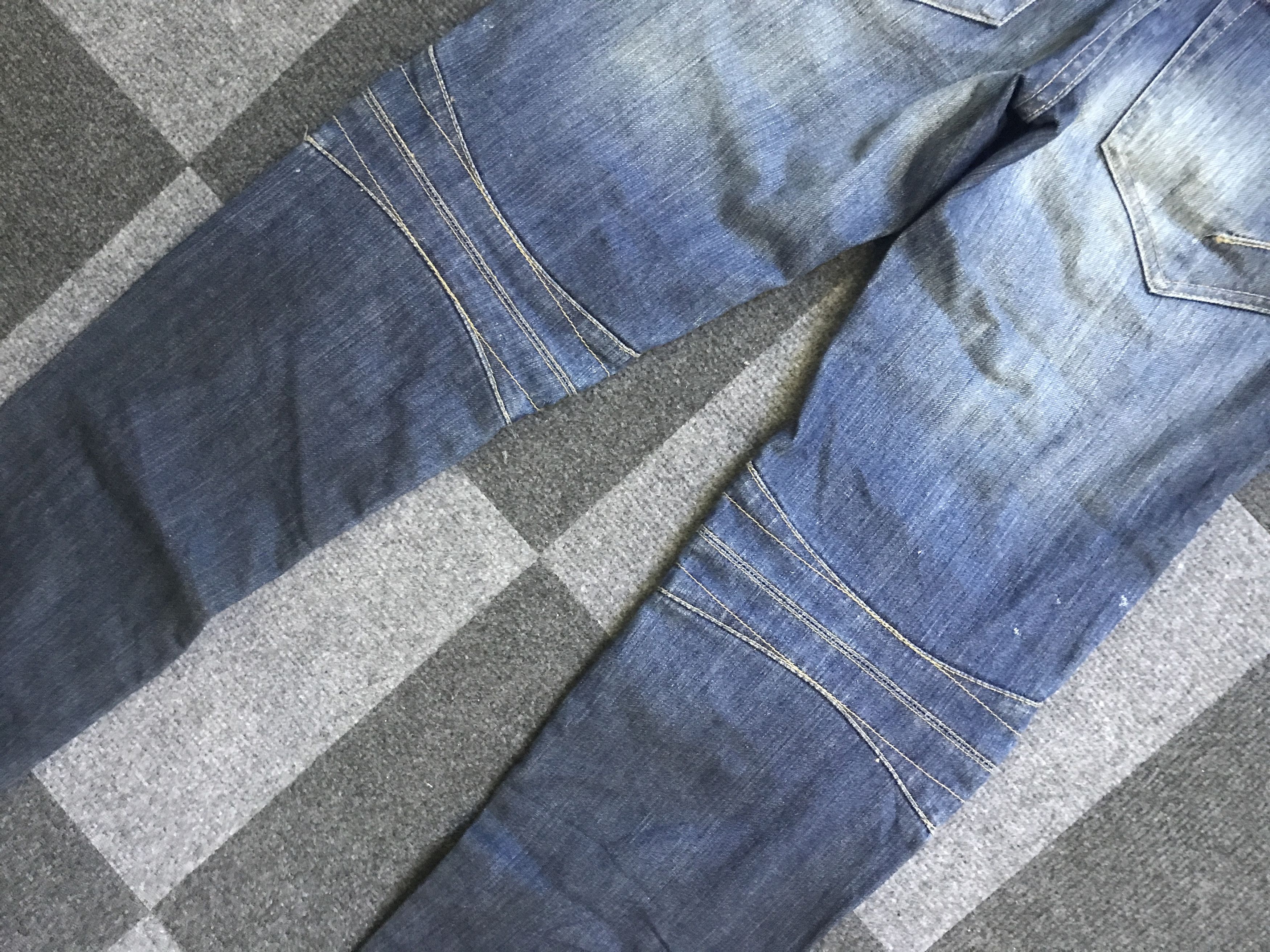 PPFM D105 PPFM Archival Seditionaries Design Biker Jeans Size US 30 / EU 46 - 16 Thumbnail