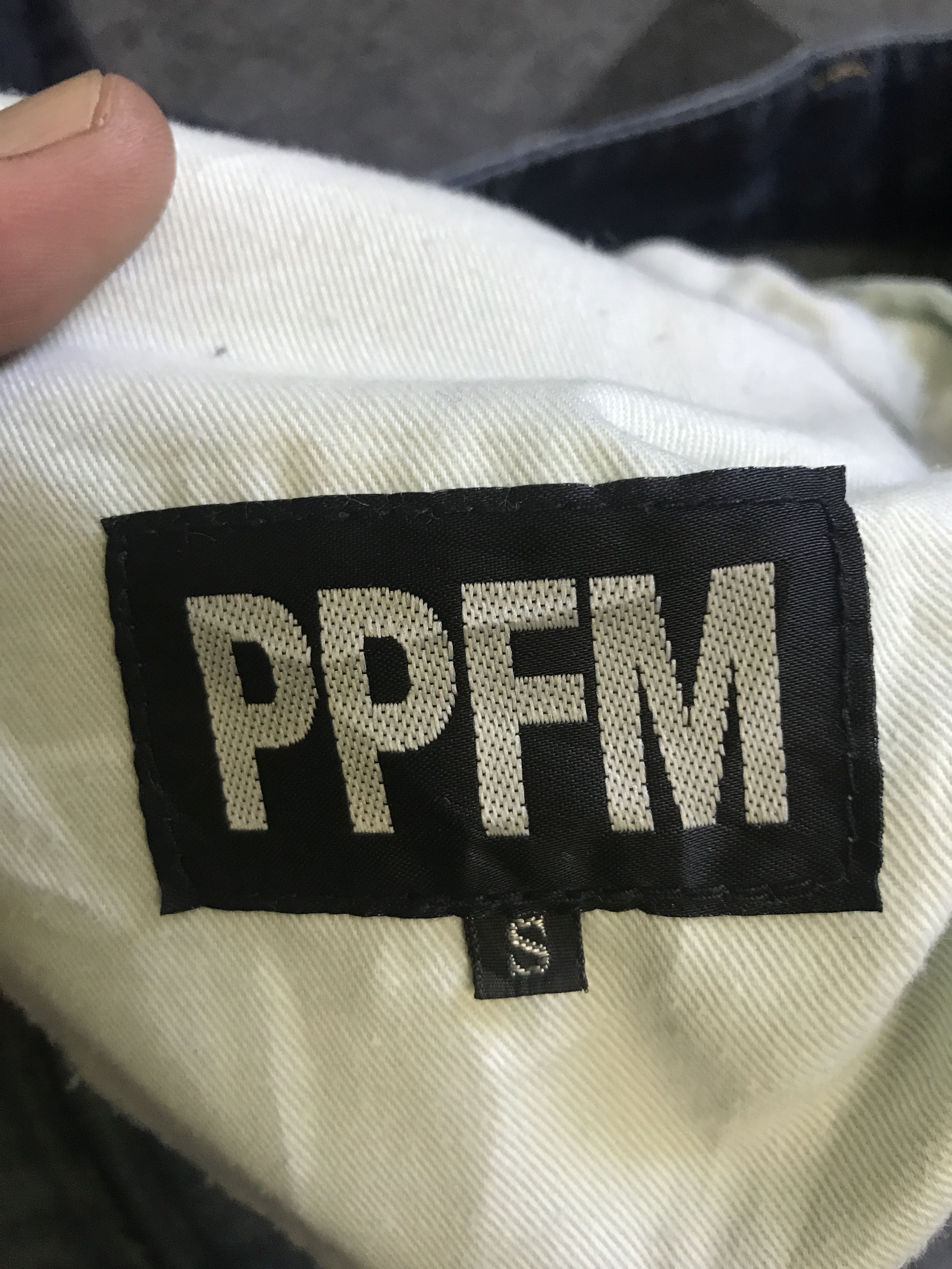 PPFM D105 PPFM Archival Seditionaries Design Biker Jeans Size US 30 / EU 46 - 22 Thumbnail