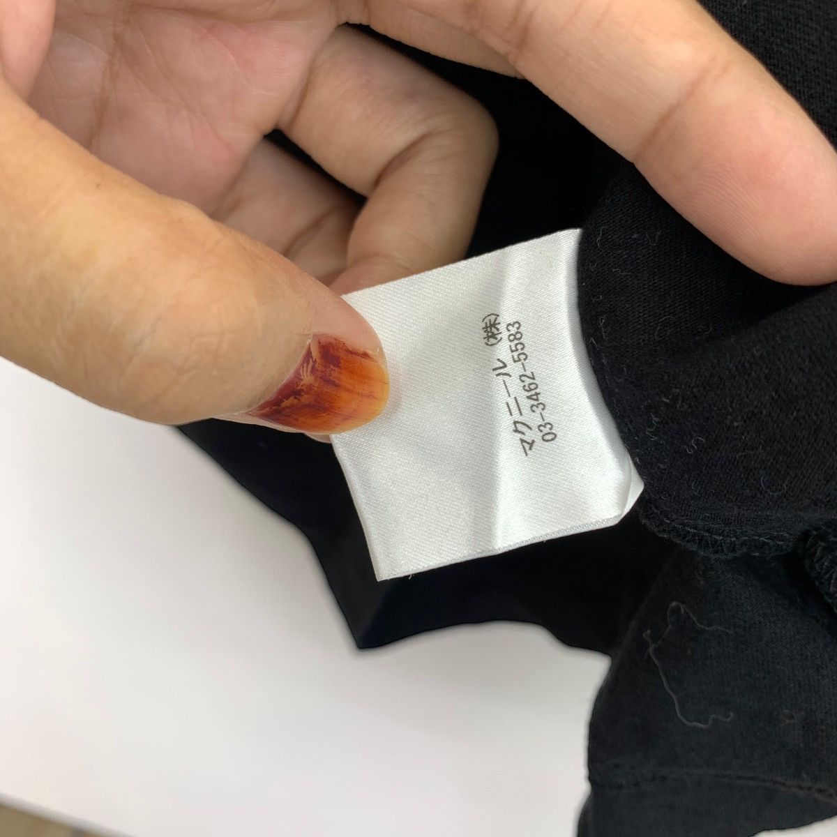 Japanese Brand × roarguns Vintage ROARGUNS Japanese Brand V-neck Slim Fit Black Size S / US 4 / IT 40 - 6 Thumbnail
