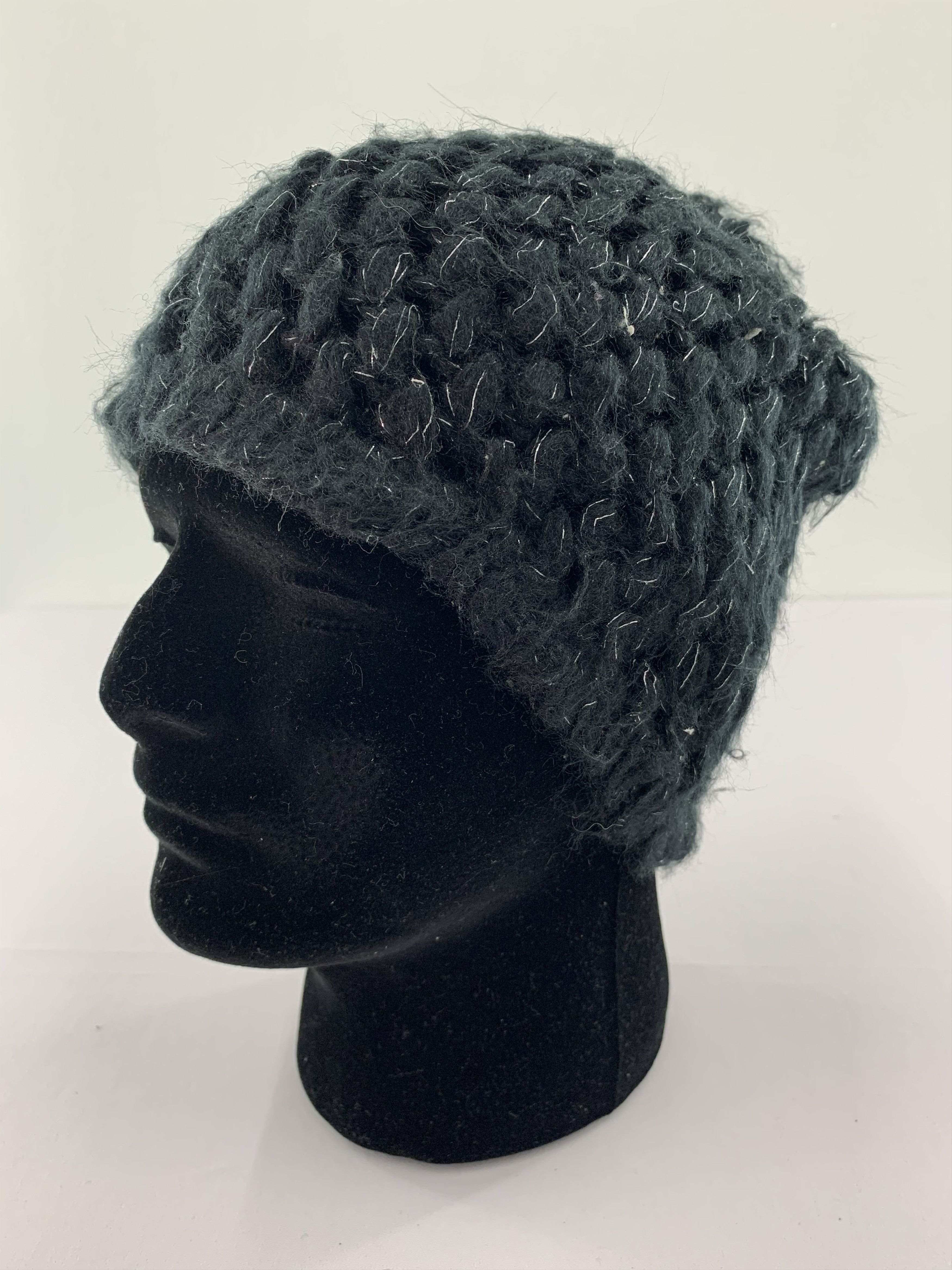 Japanese Brand Lip Jewel Crochet Beanie Wool Winter Size ONE SIZE - 1 Thumbnail