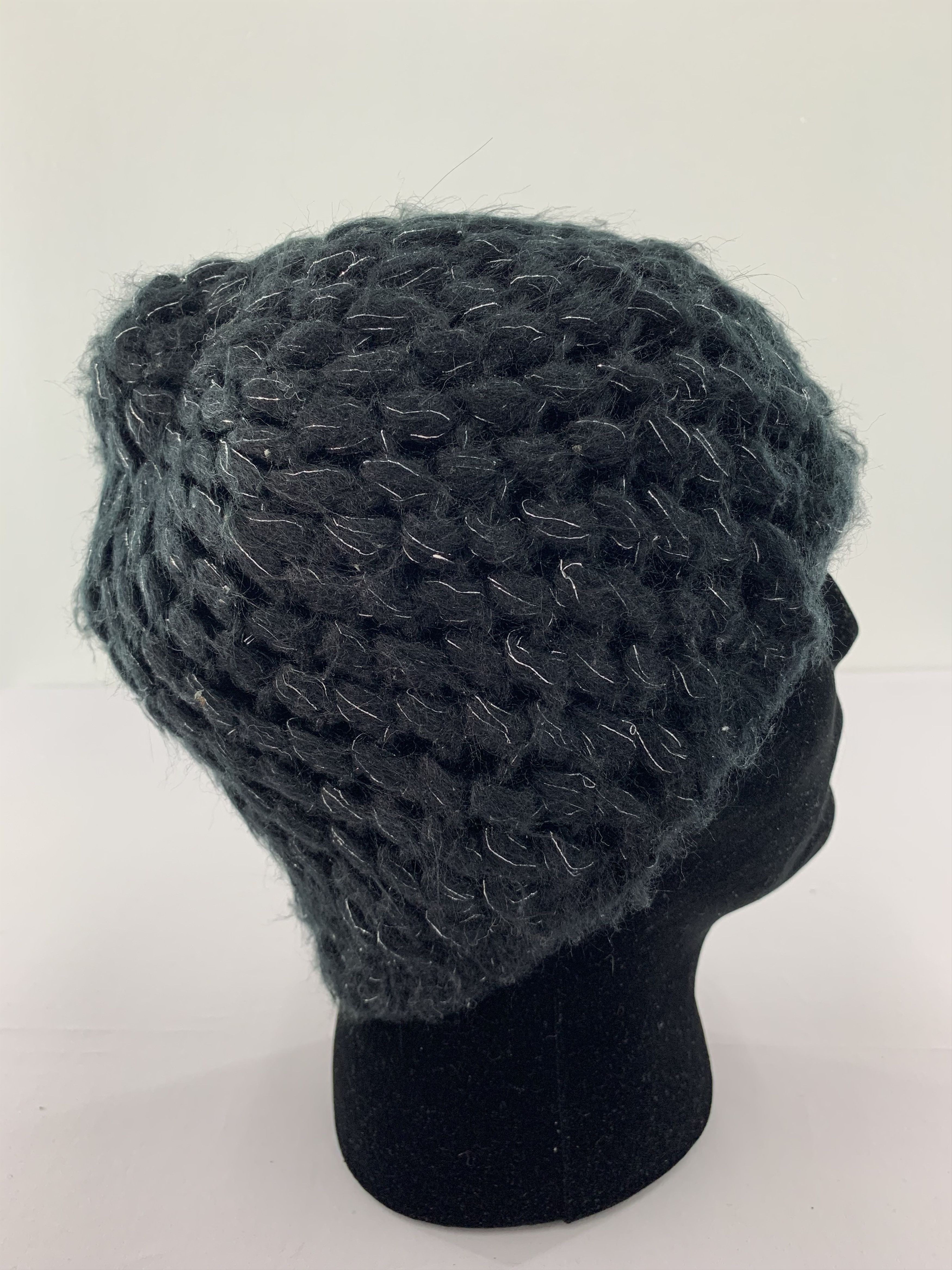 Japanese Brand Lip Jewel Crochet Beanie Wool Winter Size ONE SIZE - 4 Thumbnail