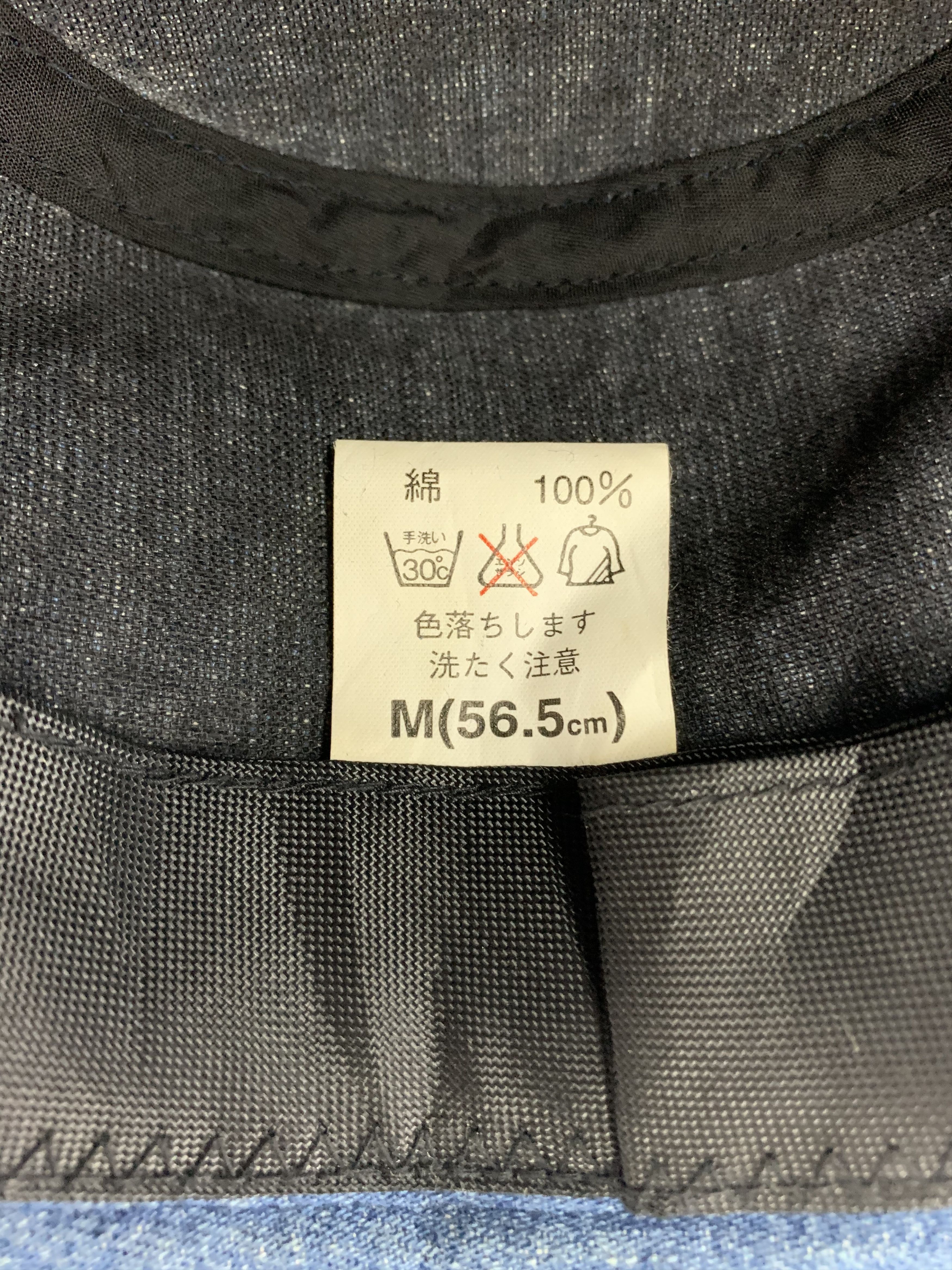 Japanese Brand Blue Denim Bucket Hat Size ONE SIZE - 6 Thumbnail