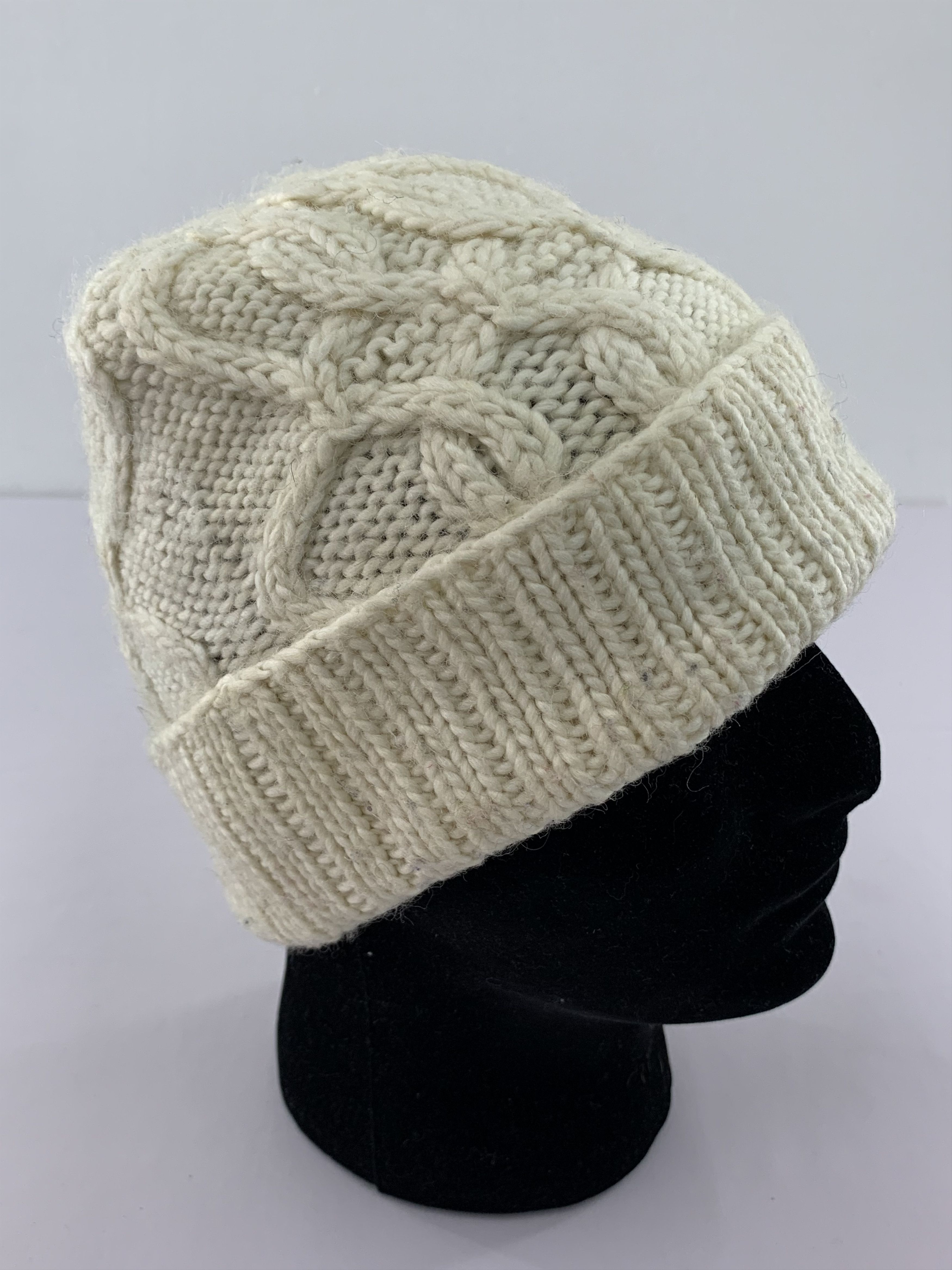 Vert Dense Cable Knit Beanie Hat