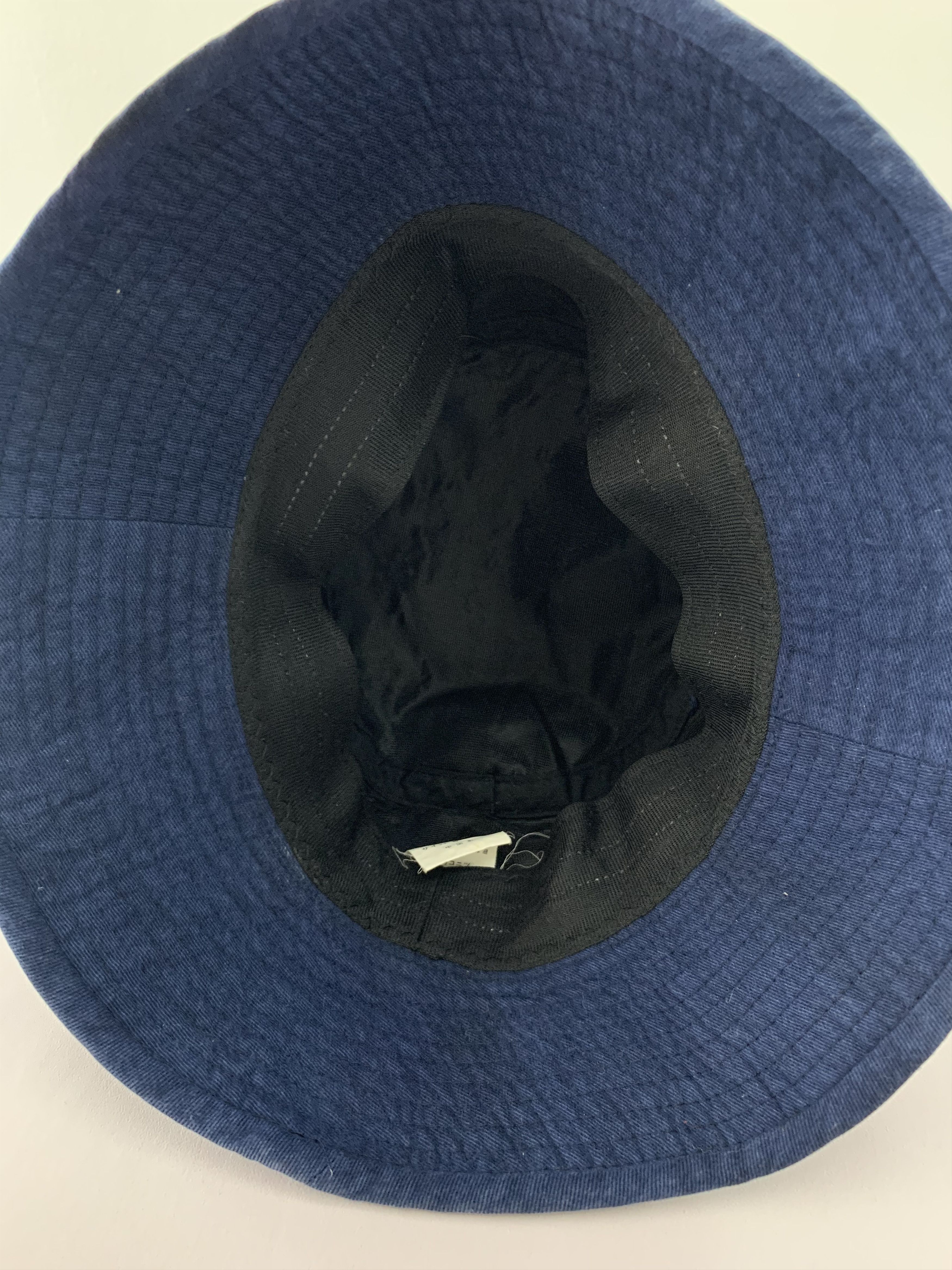 Japanese Brand Blue Bucket Hat Size ONE SIZE - 7 Thumbnail