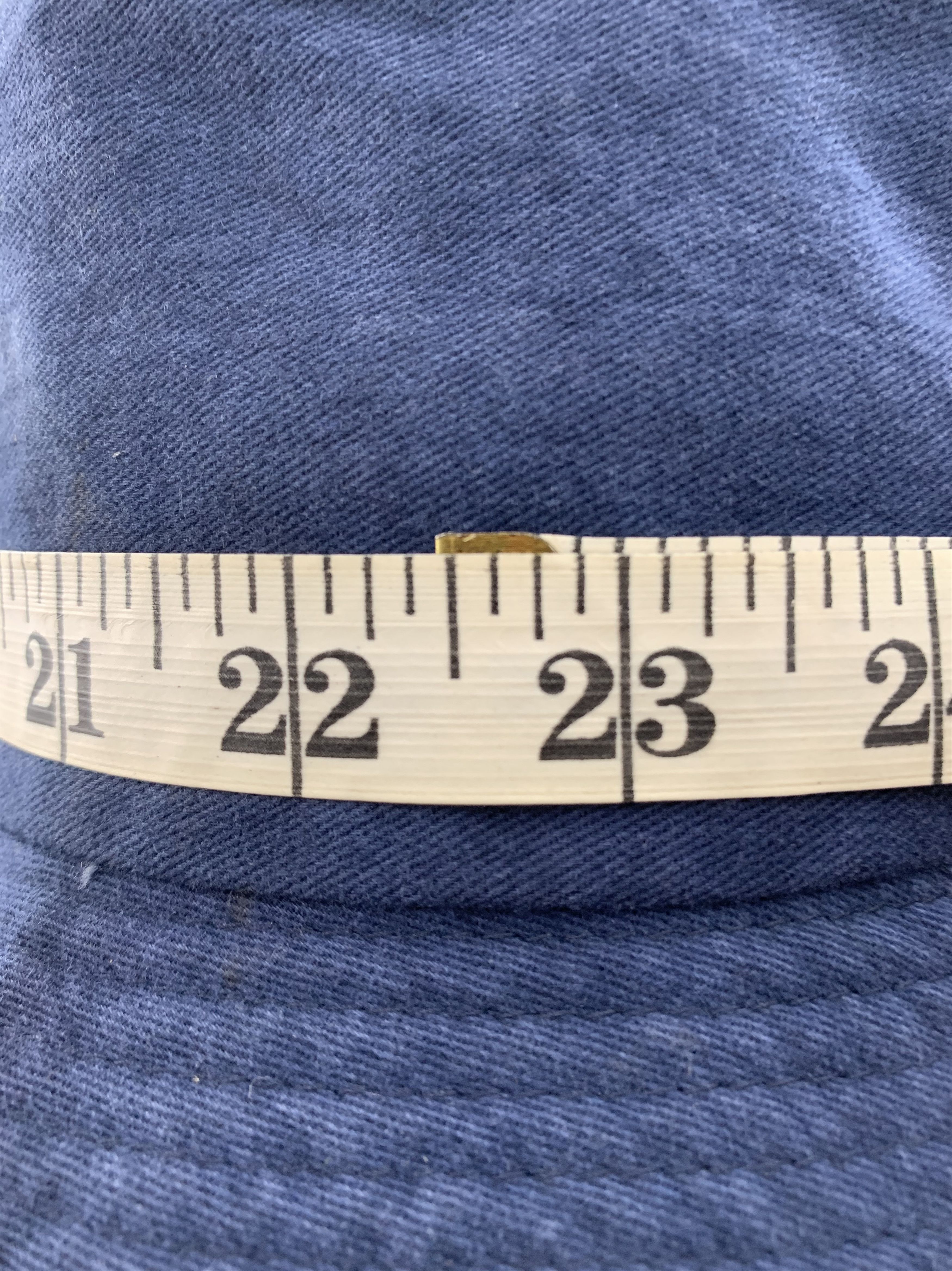 Japanese Brand Blue Bucket Hat Size ONE SIZE - 6 Thumbnail