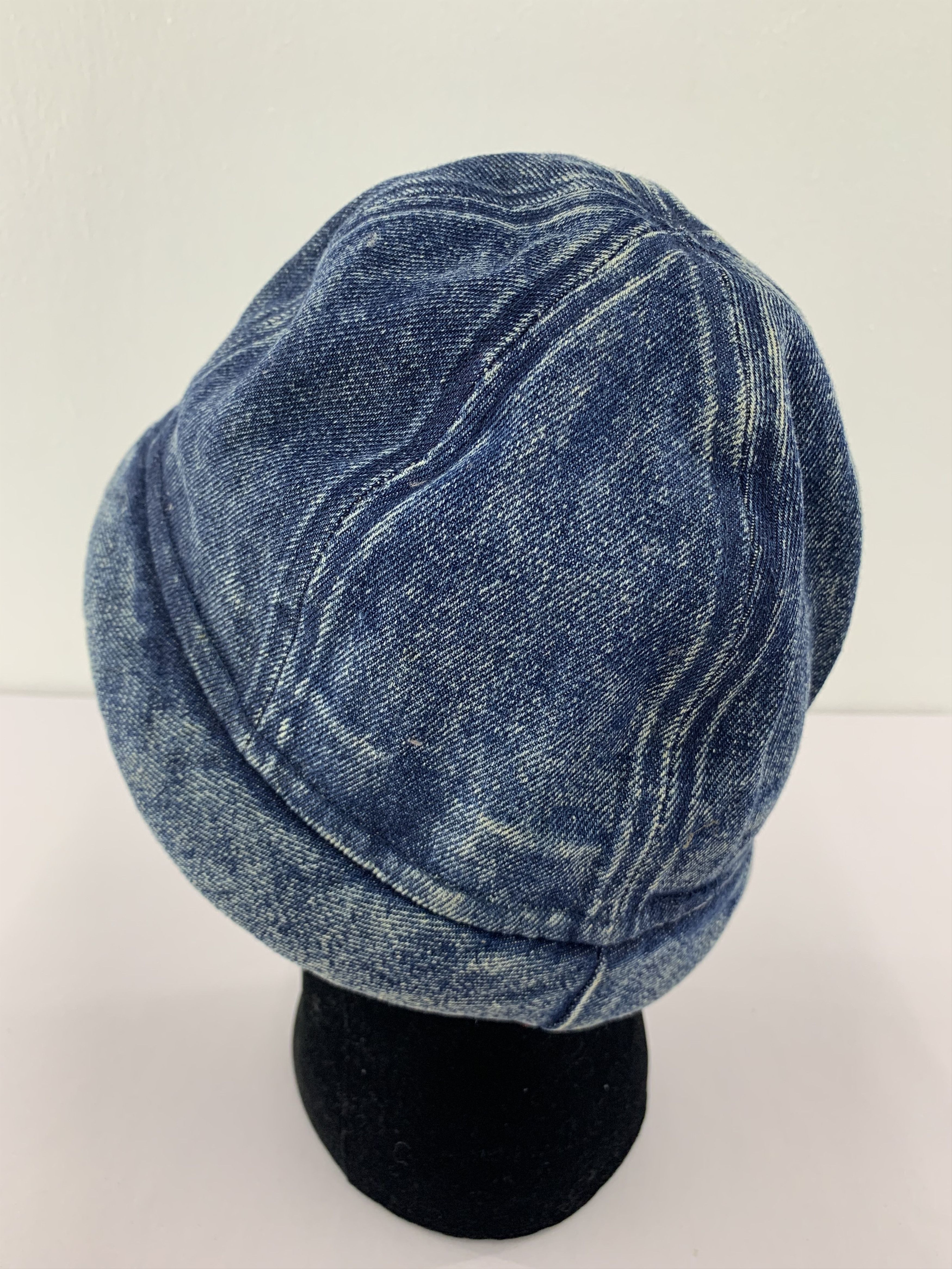 Other Denim Hat Nice Faded Size ONE SIZE - 5 Thumbnail