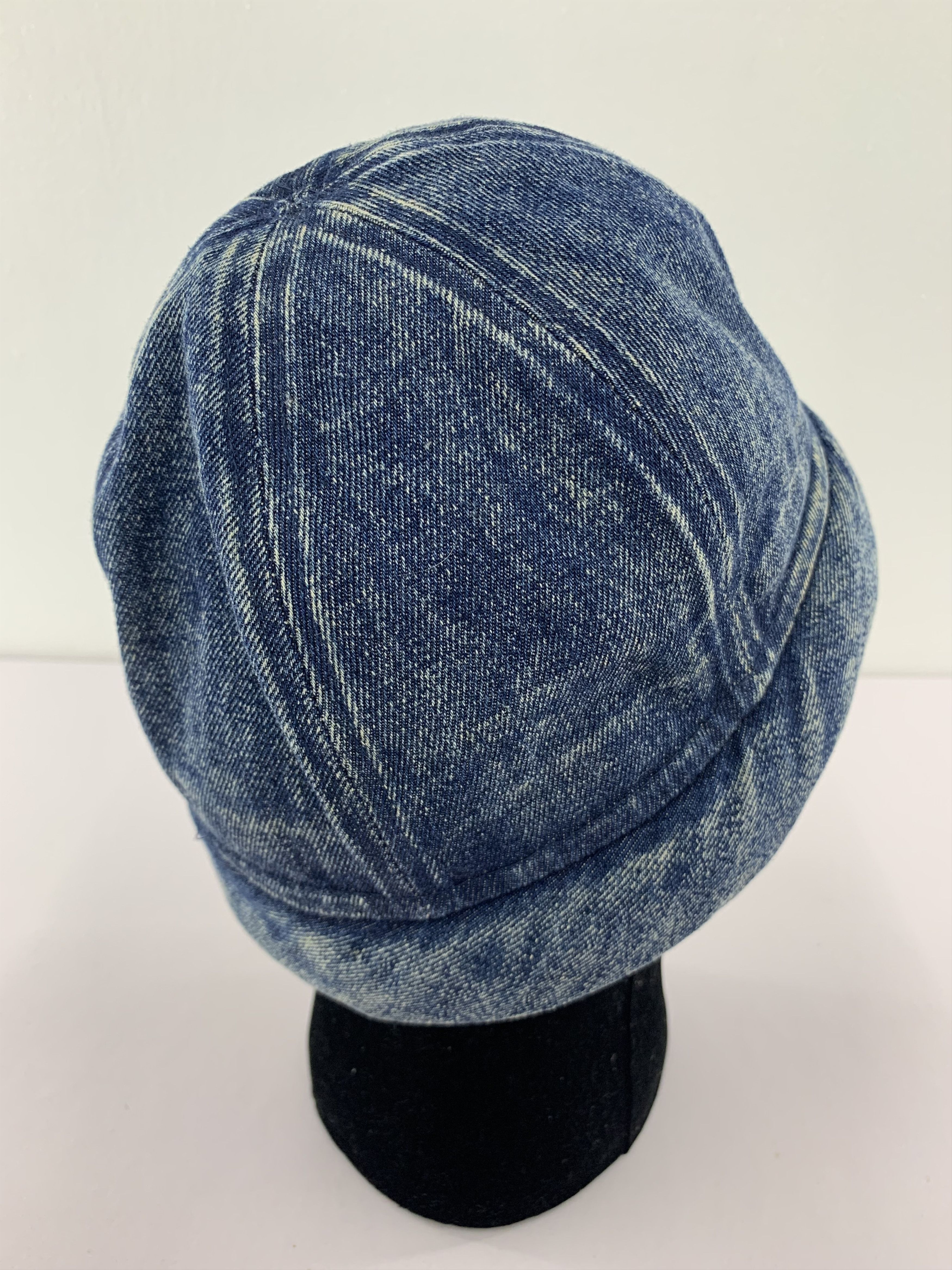 Other Denim Hat Nice Faded Size ONE SIZE - 4 Thumbnail