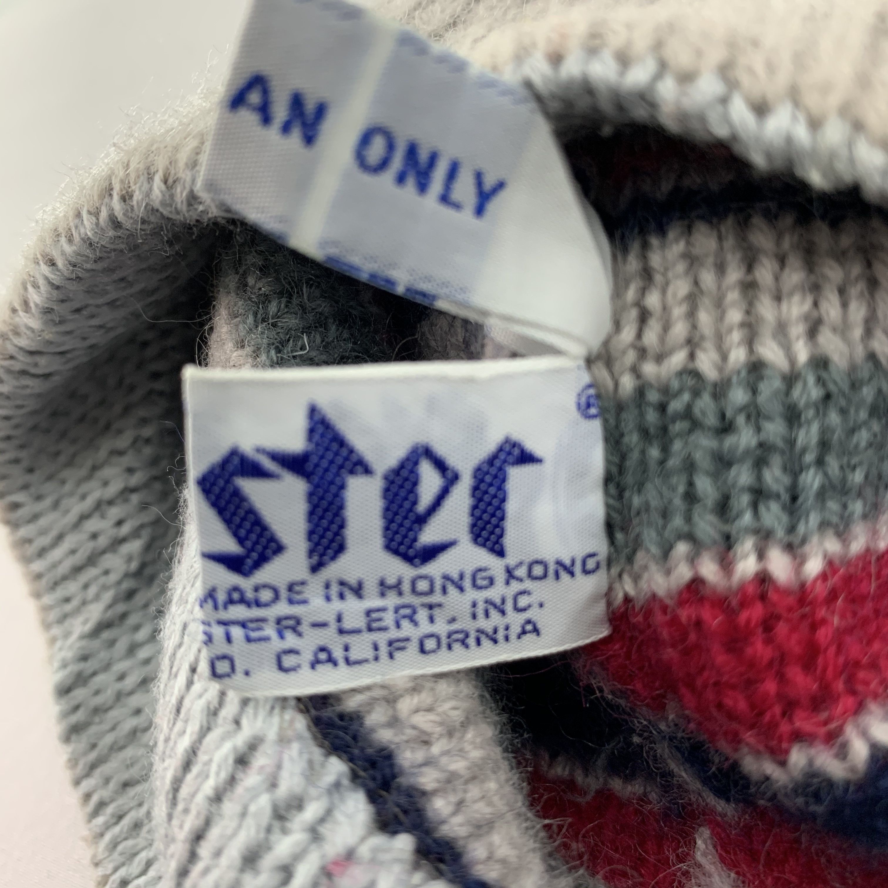 Meister × Vintage Meister Wool Beanie Hats Striped Size ONE SIZE - 9 Thumbnail