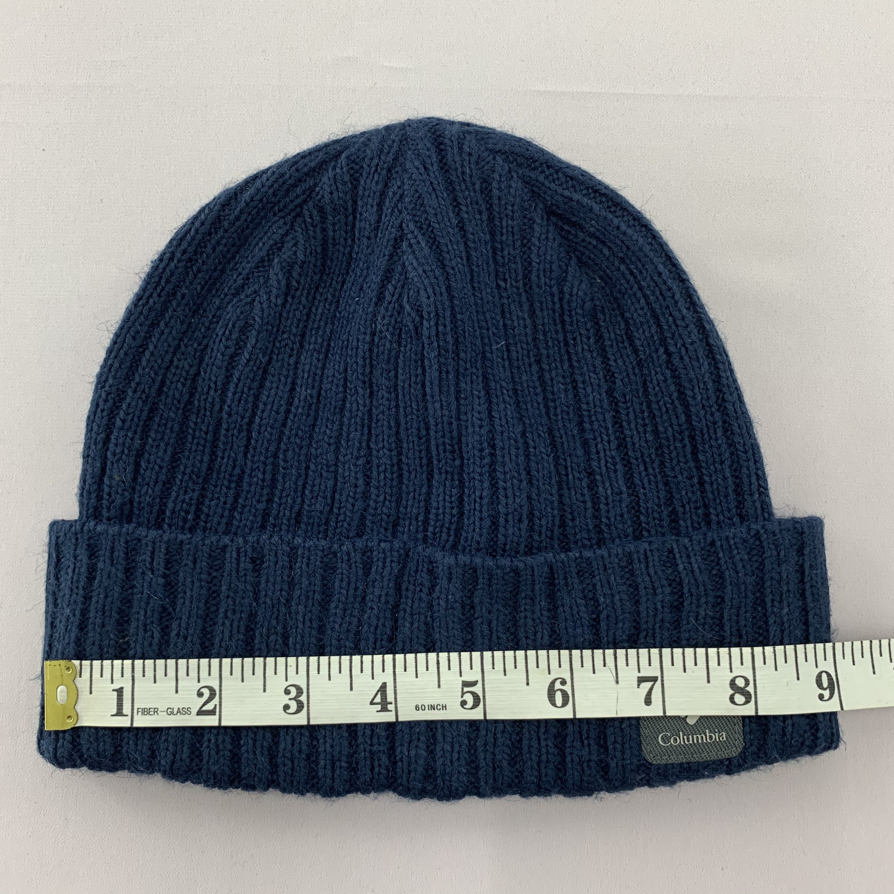 Columbia Navy Blue Columbia Beanie Hat Size ONE SIZE - 9 Thumbnail