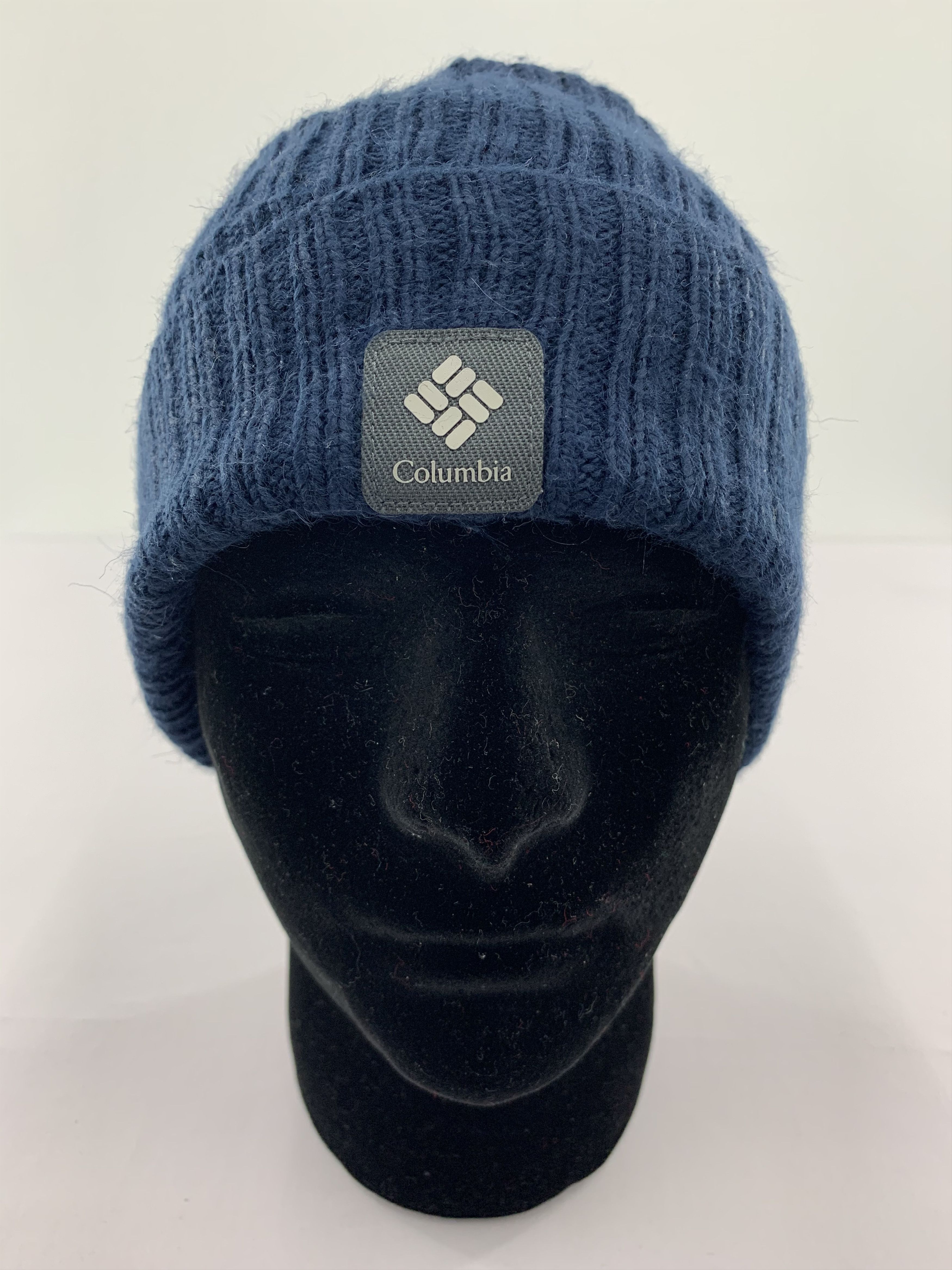 Columbia Navy Blue Columbia Beanie Hat Size ONE SIZE - 1 Thumbnail
