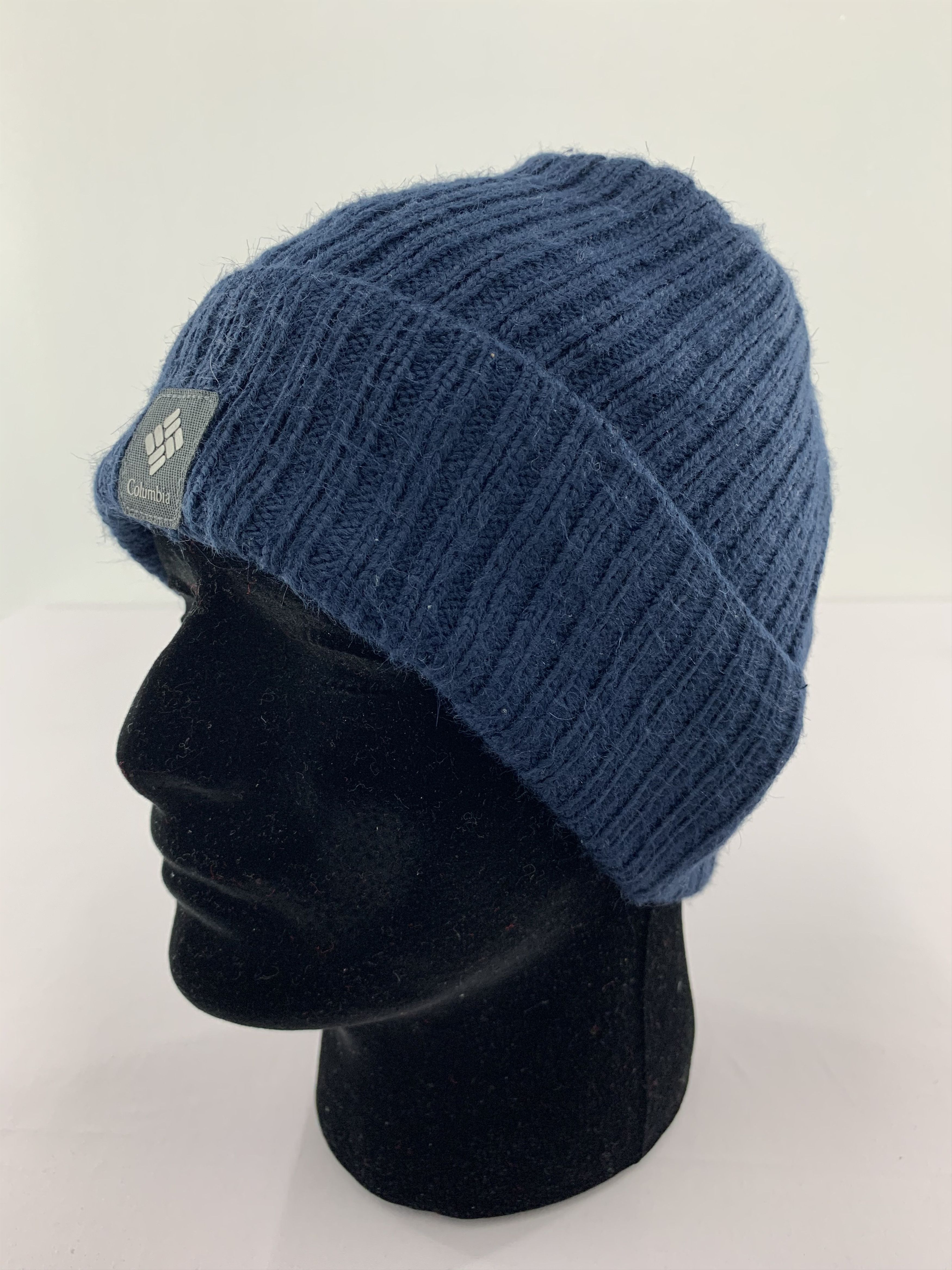 Columbia Navy Blue Columbia Beanie Hat Size ONE SIZE - 2 Thumbnail