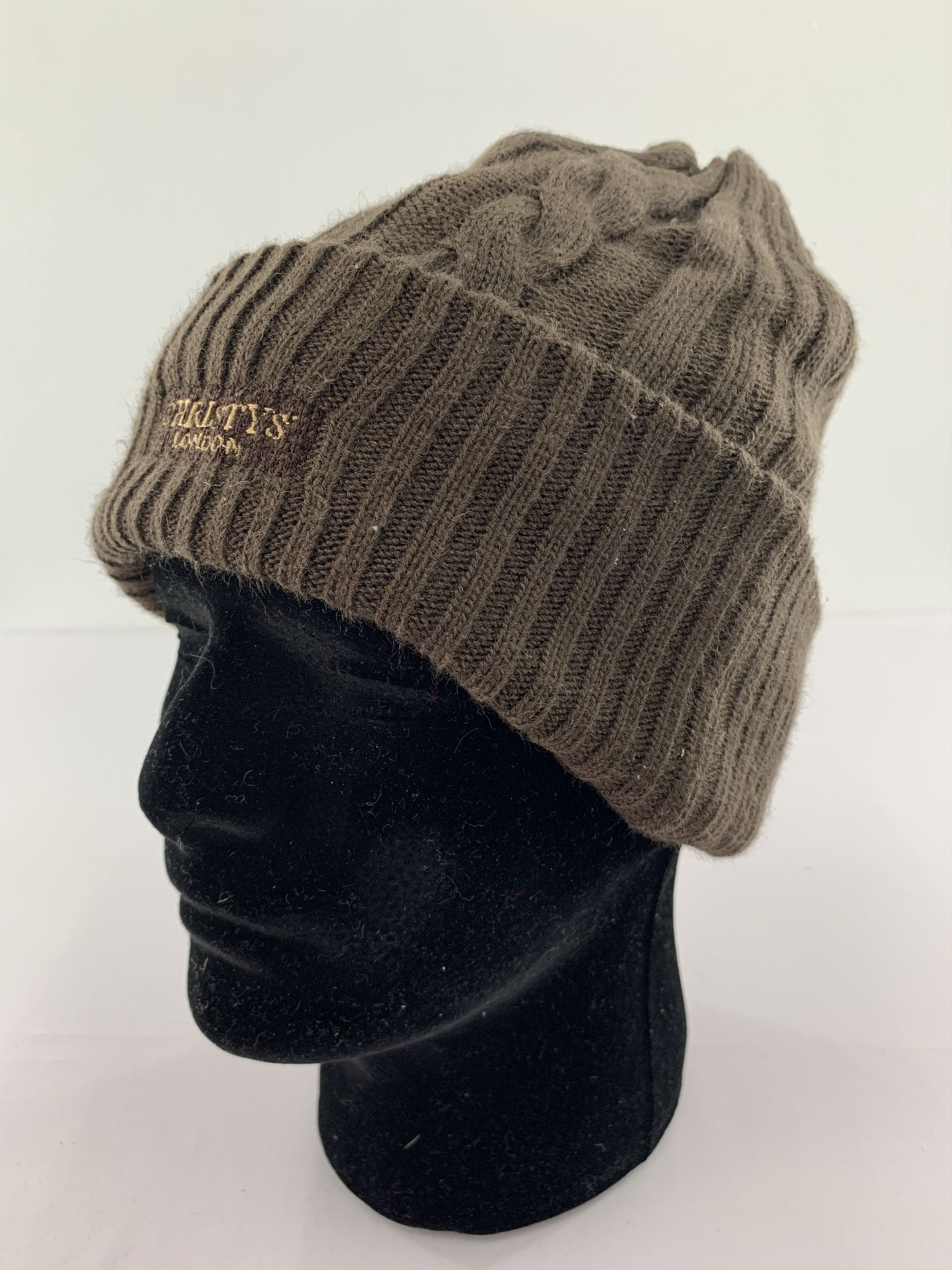 Designer × Vintage Christy London Beanie Hat Size ONE SIZE - 1 Thumbnail