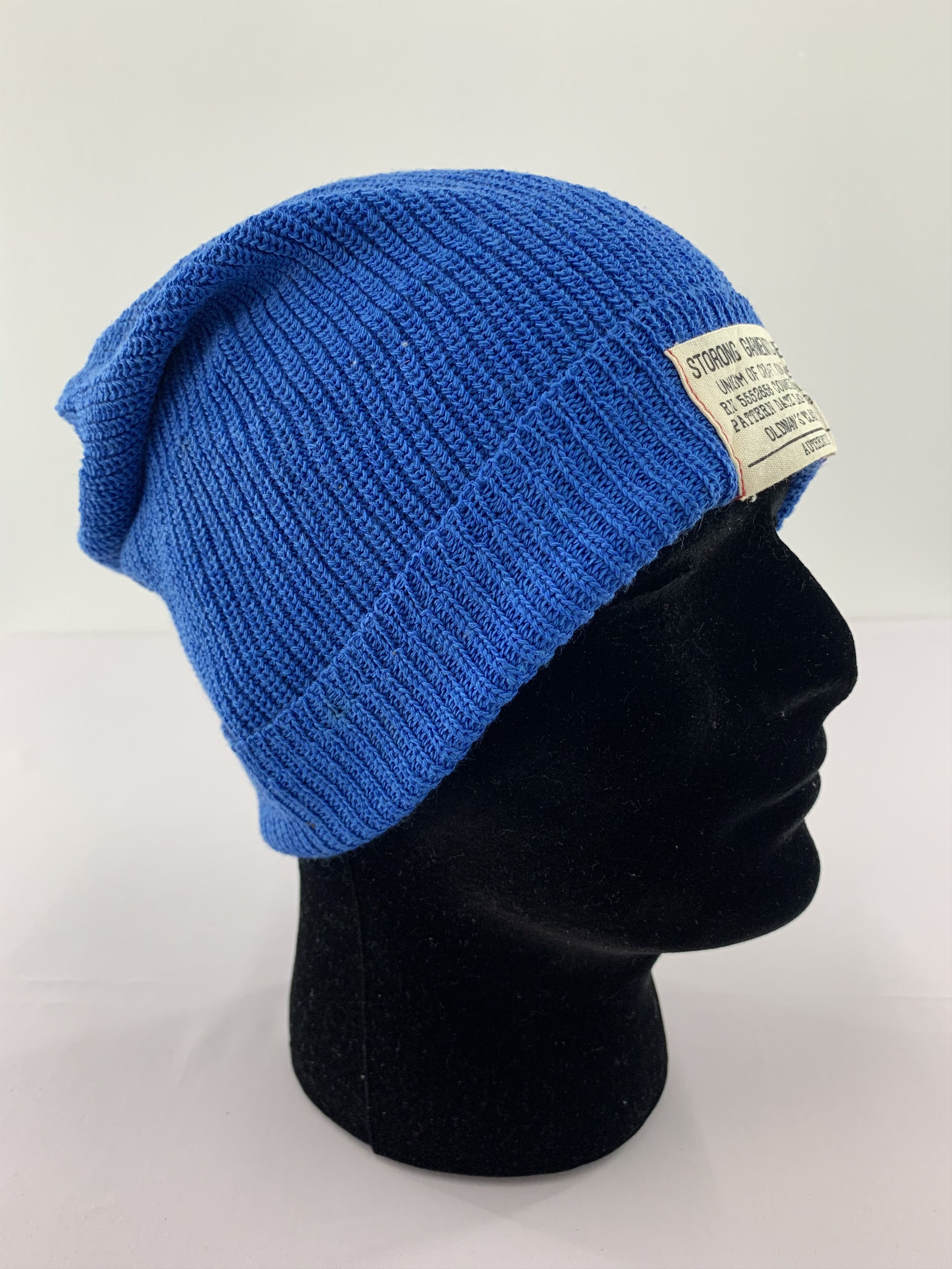 Vintage Vintage 90s Storong Garments Gear Beanie Hat Size ONE SIZE - 5 Thumbnail