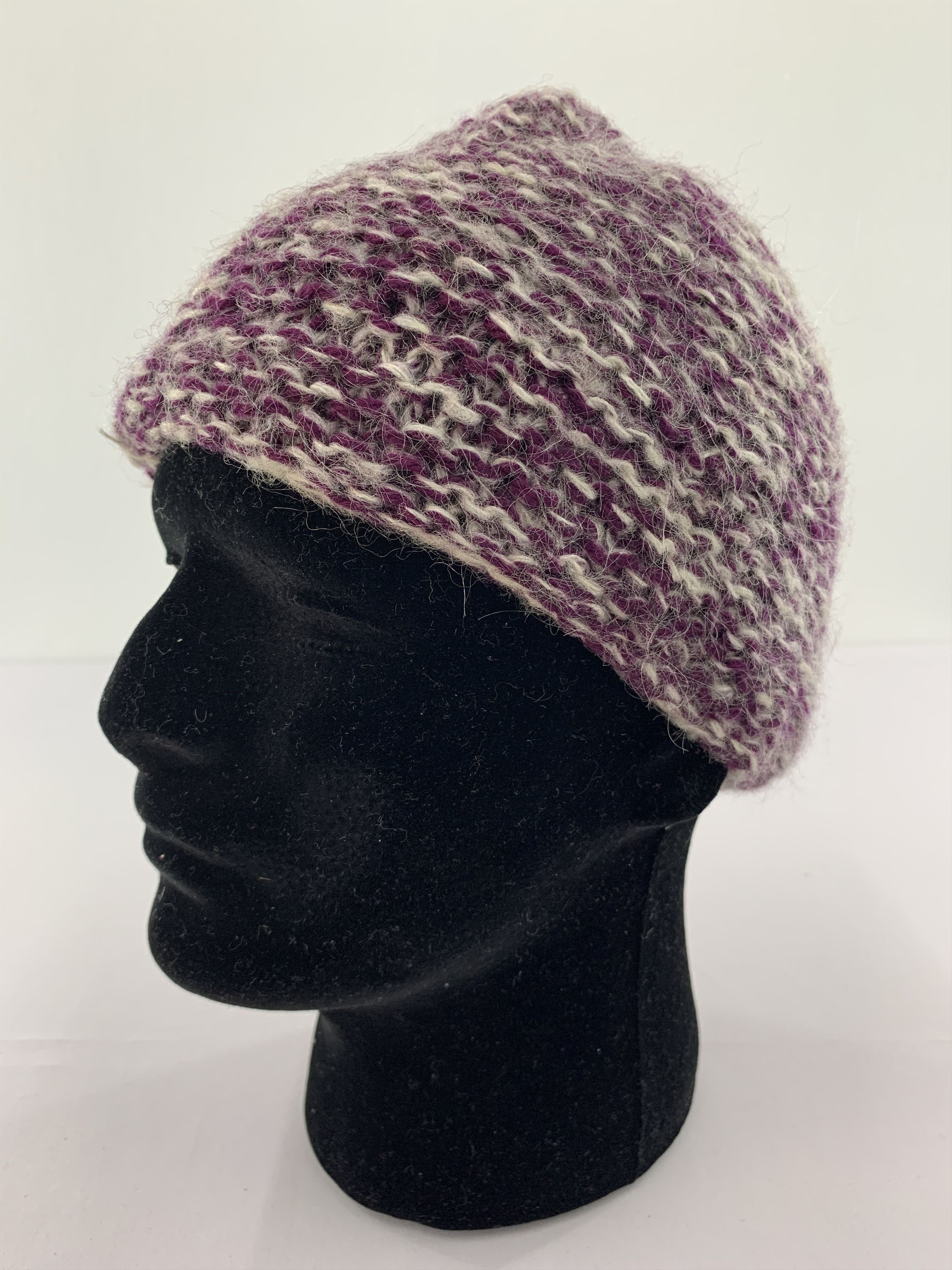 Handmade × Japanese Brand Wool Beanie Hat Handmade Size ONE SIZE - 2 Thumbnail