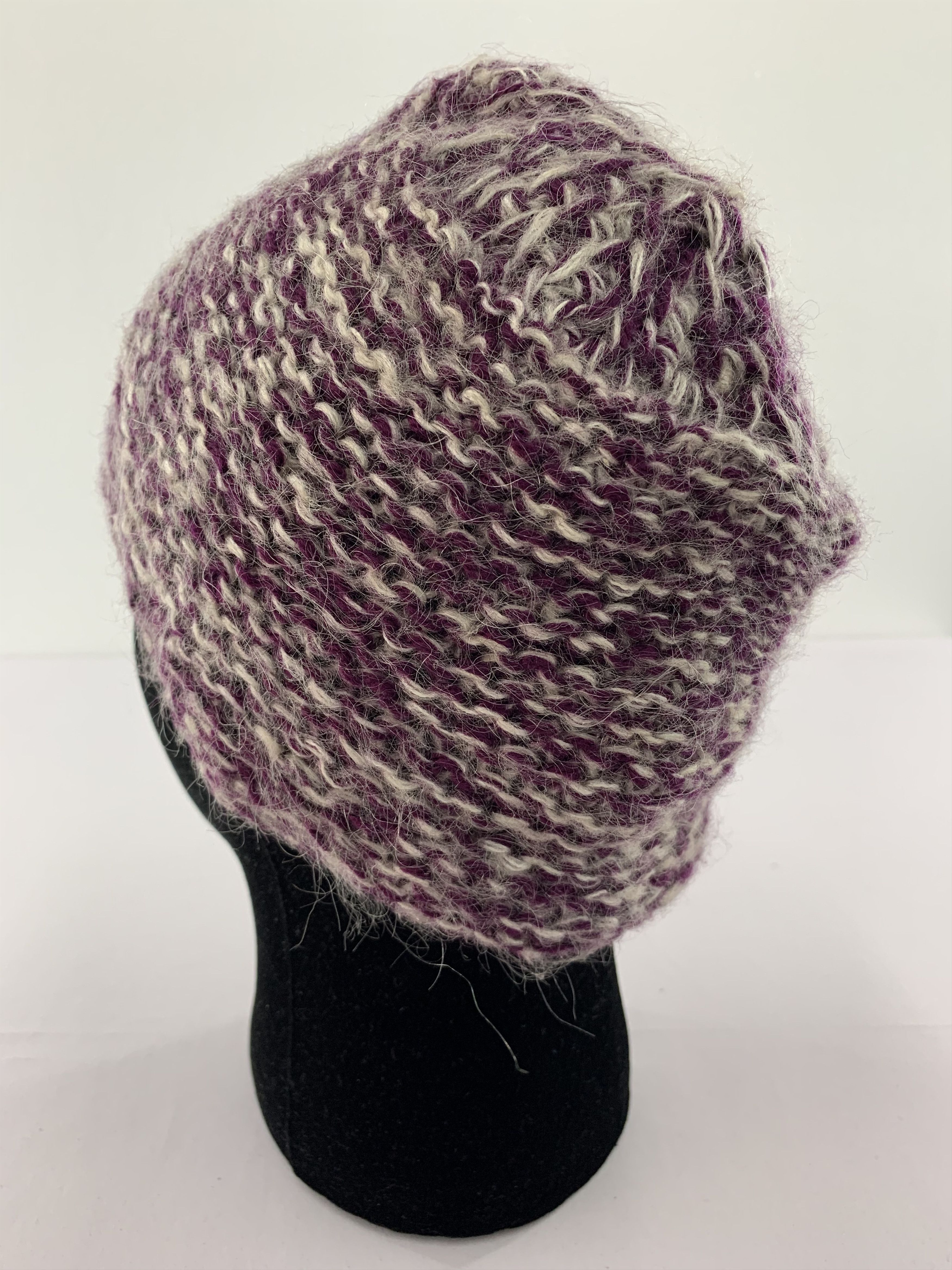 Handmade × Japanese Brand Wool Beanie Hat Handmade Size ONE SIZE - 3 Thumbnail