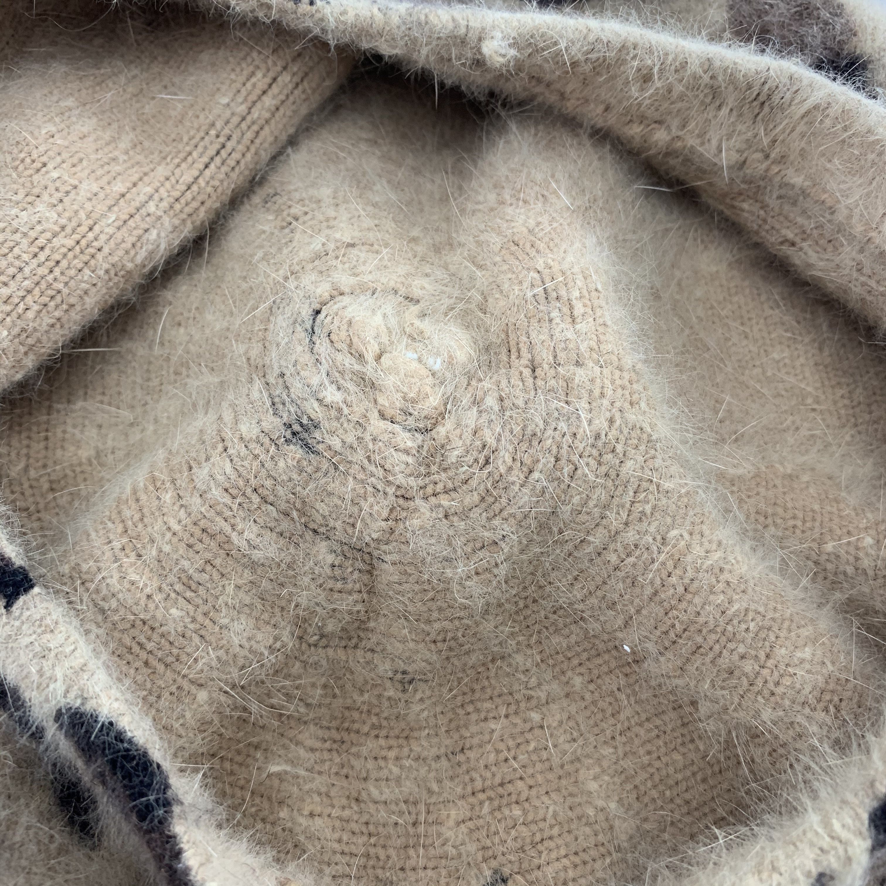 Japanese Brand Mohair Beanie Hat Cap Size ONE SIZE - 5 Thumbnail