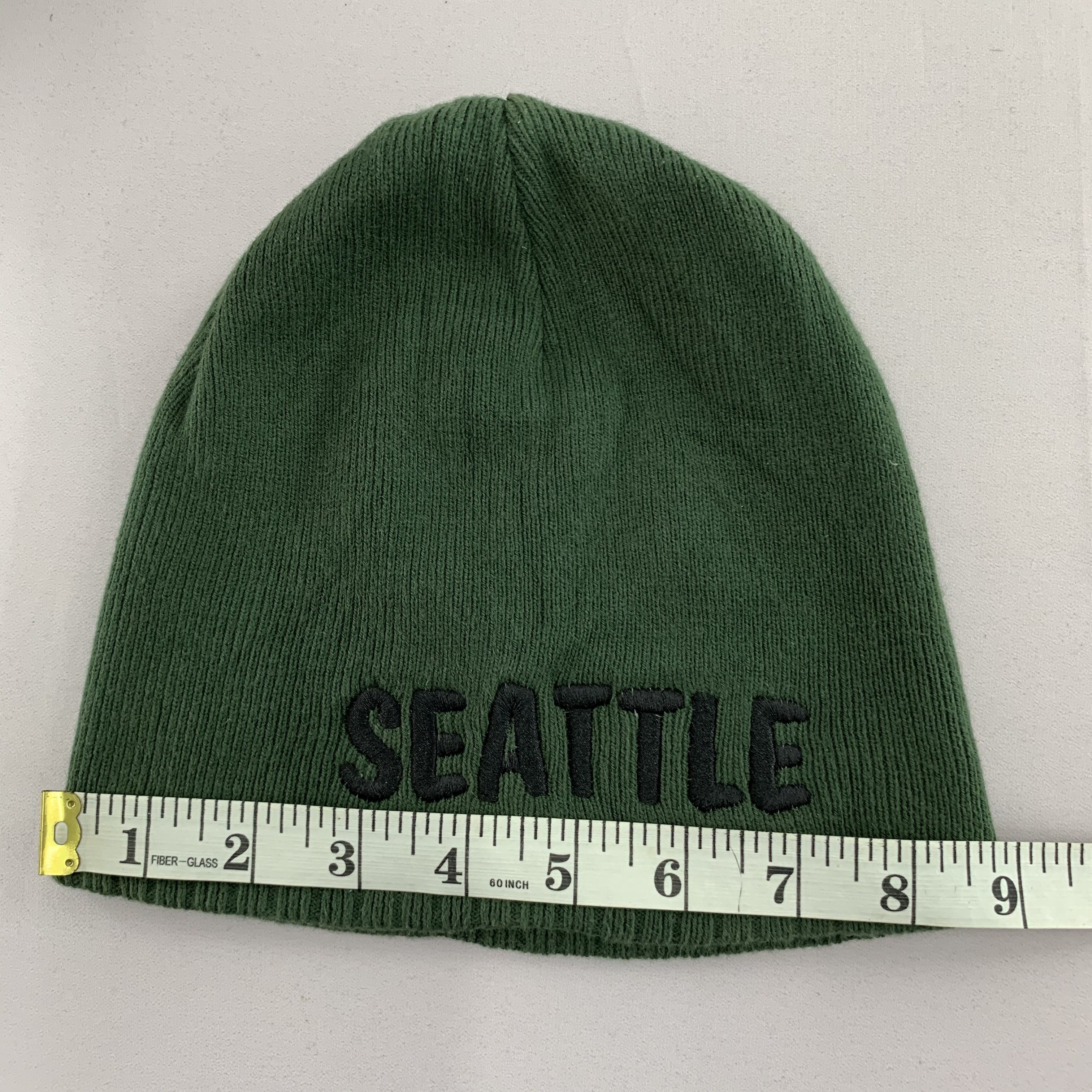 Vintage Seattle Embroidered Beanie Hat Size ONE SIZE - 8 Thumbnail