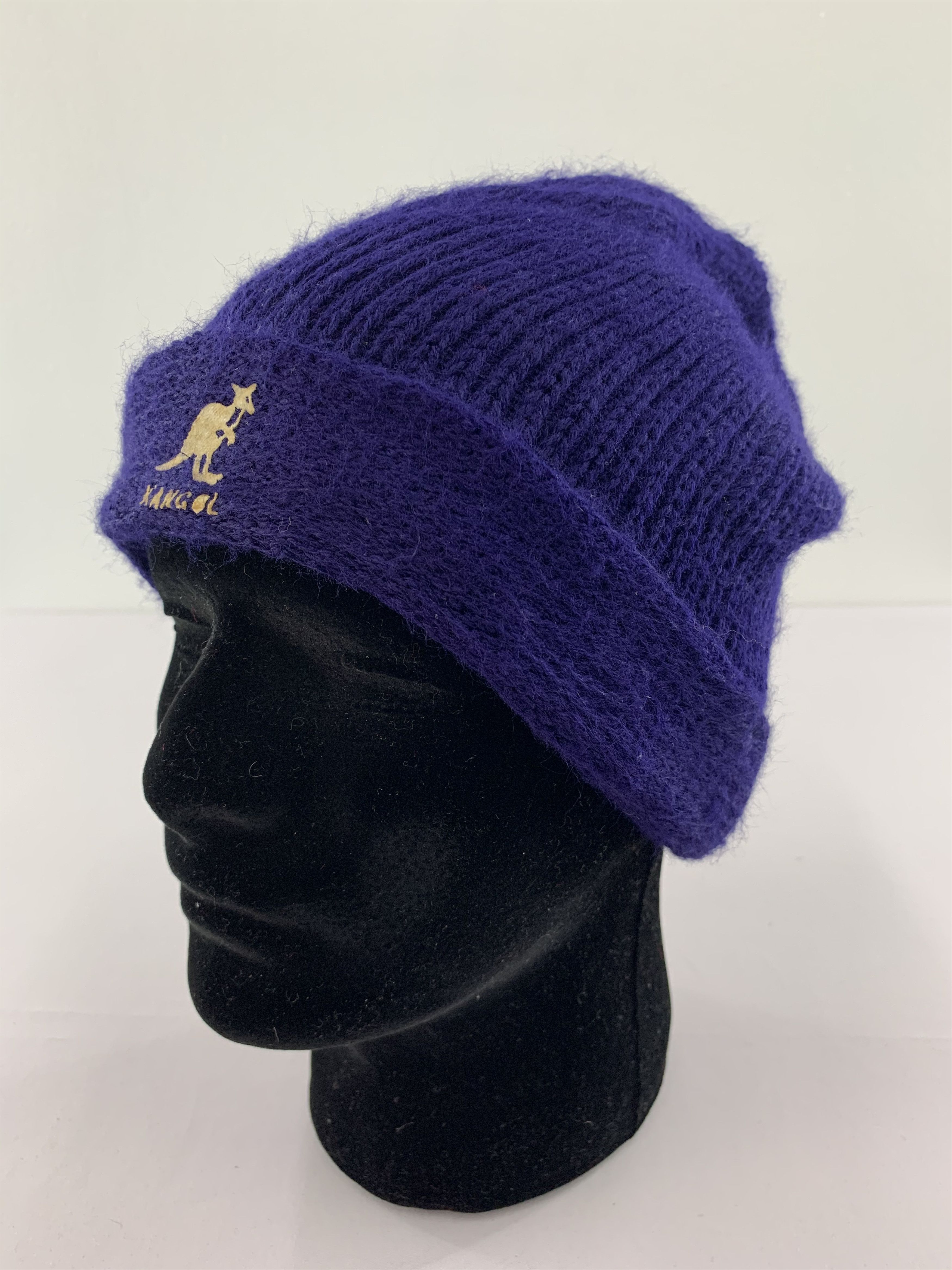 Kangol × Vintage Vintage 90s Kangol Beanie Hat wool Size ONE SIZE - 1 Thumbnail