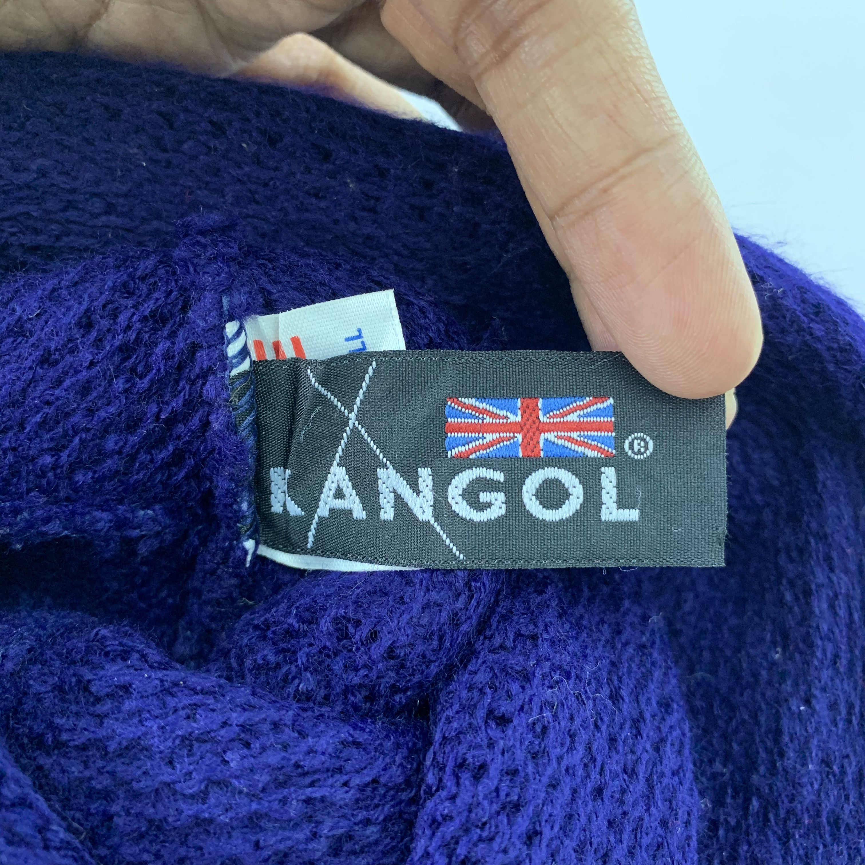 Kangol × Vintage Vintage 90s Kangol Beanie Hat wool Size ONE SIZE - 6 Thumbnail