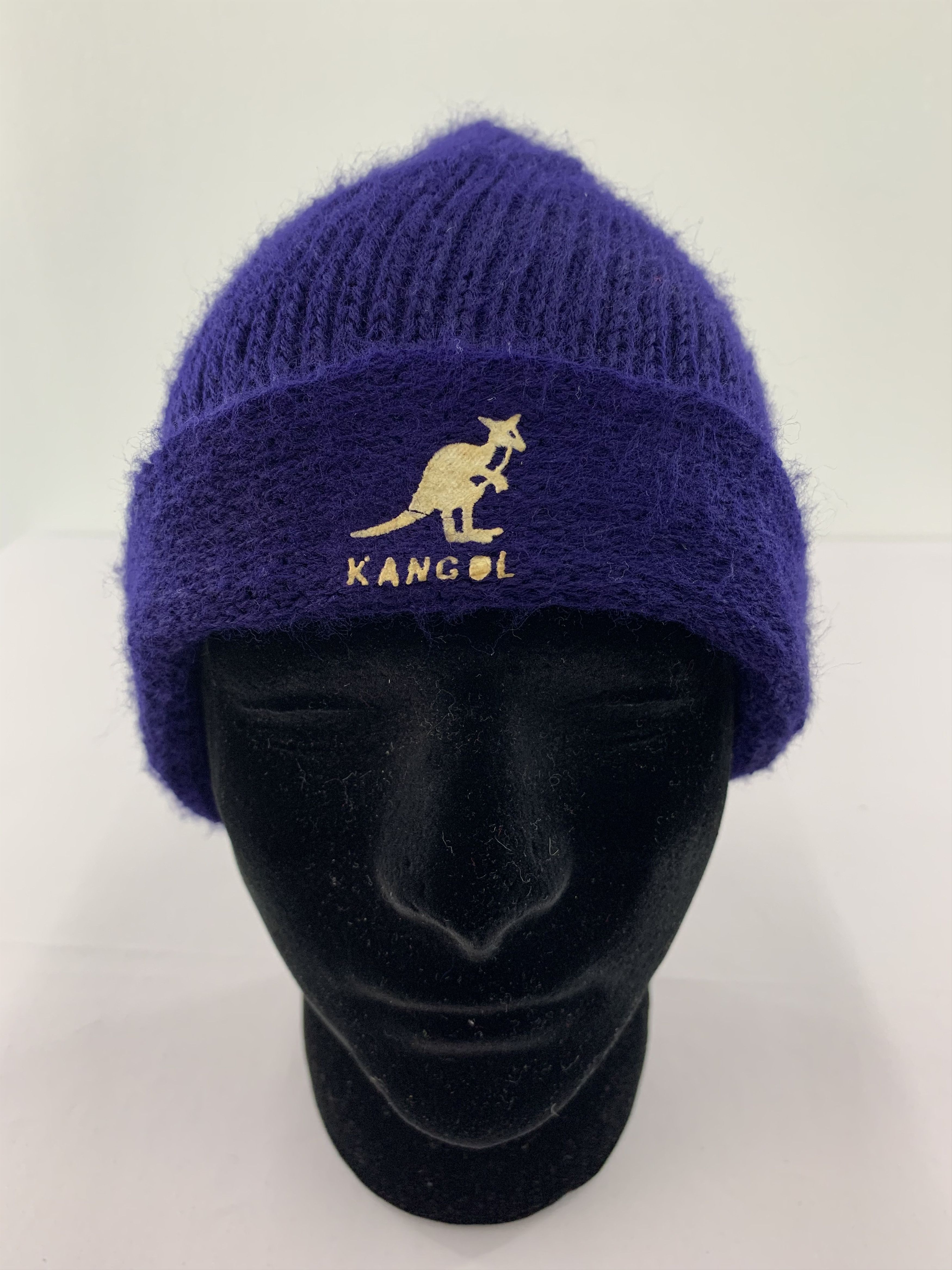 Kangol × Vintage Vintage 90s Kangol Beanie Hat wool Size ONE SIZE - 2 Thumbnail
