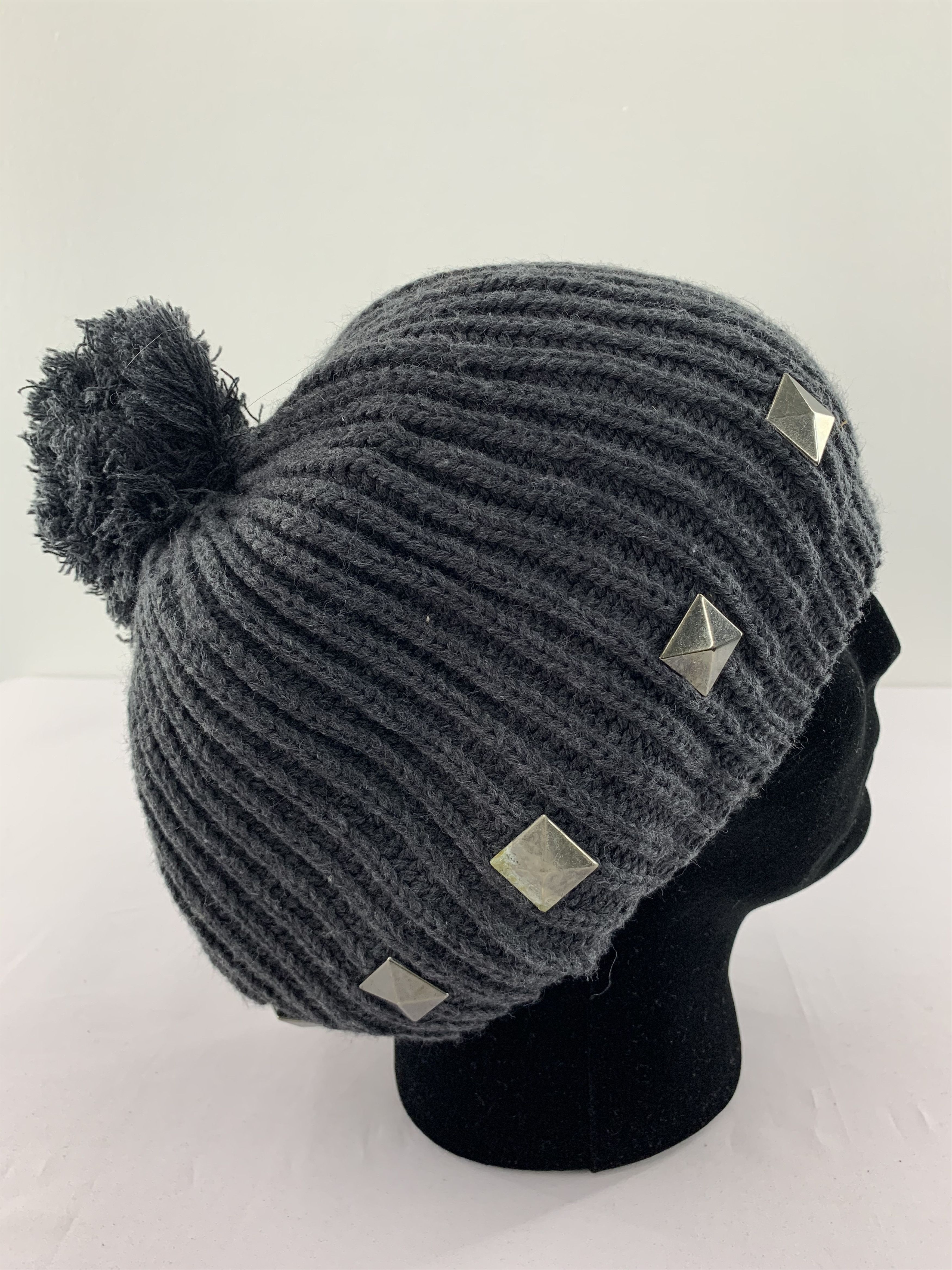 Japanese Brand Vintage 90s Spike Beanie Hat Size ONE SIZE - 4 Thumbnail