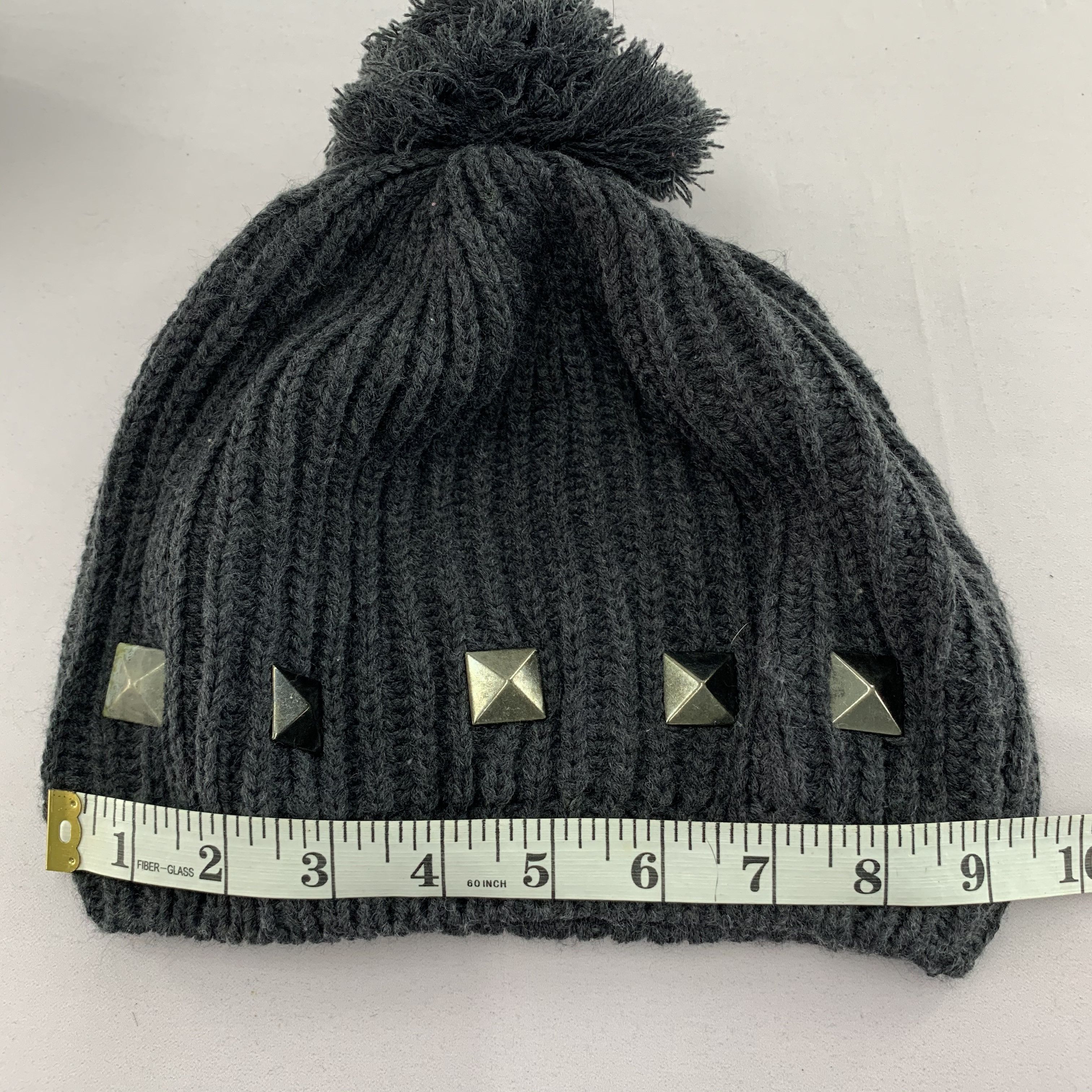 Japanese Brand Vintage 90s Spike Beanie Hat Size ONE SIZE - 7 Thumbnail