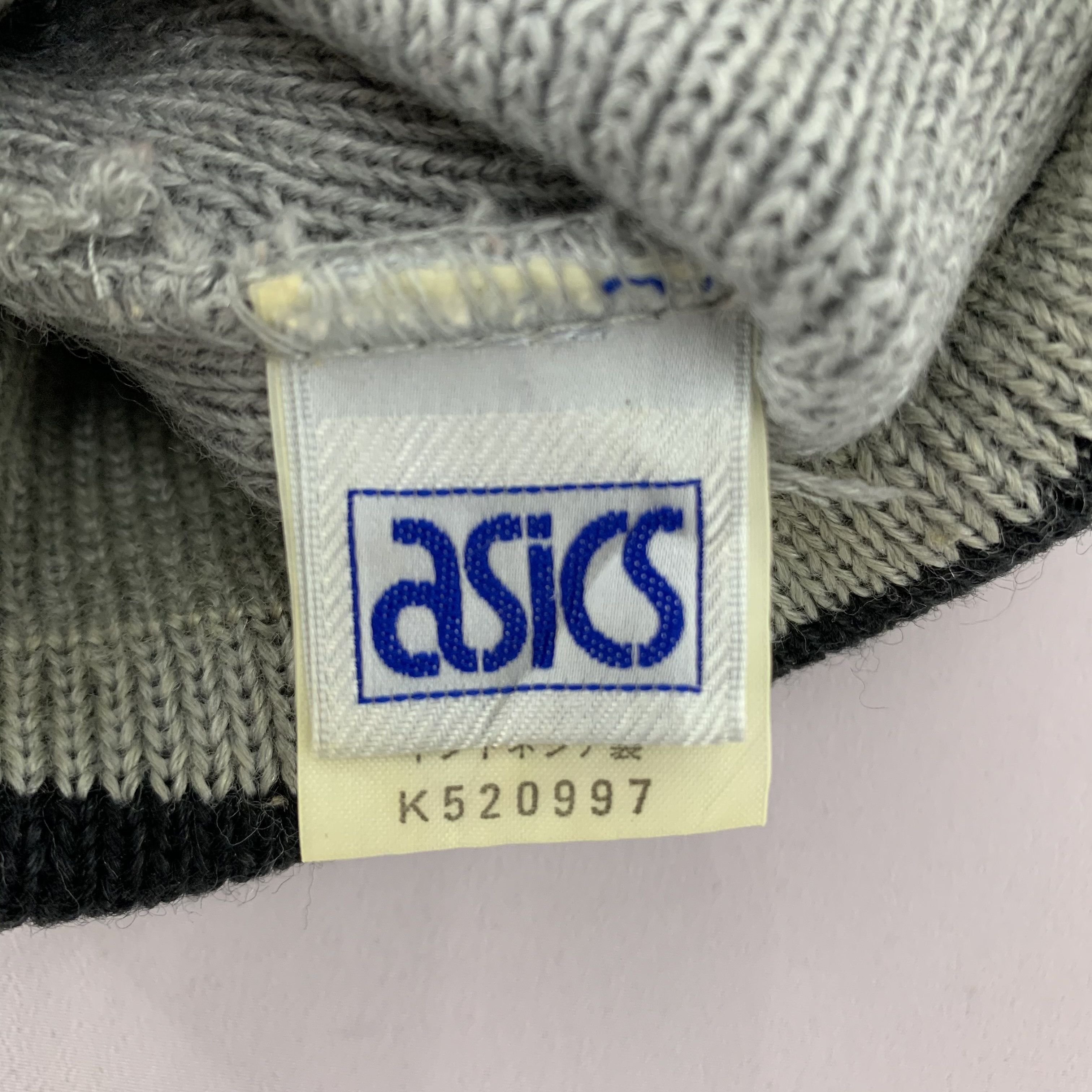 Asics × Vintage Vintage 80s 90s Asics Wool Beanie Hat Size ONE SIZE - 4 Thumbnail