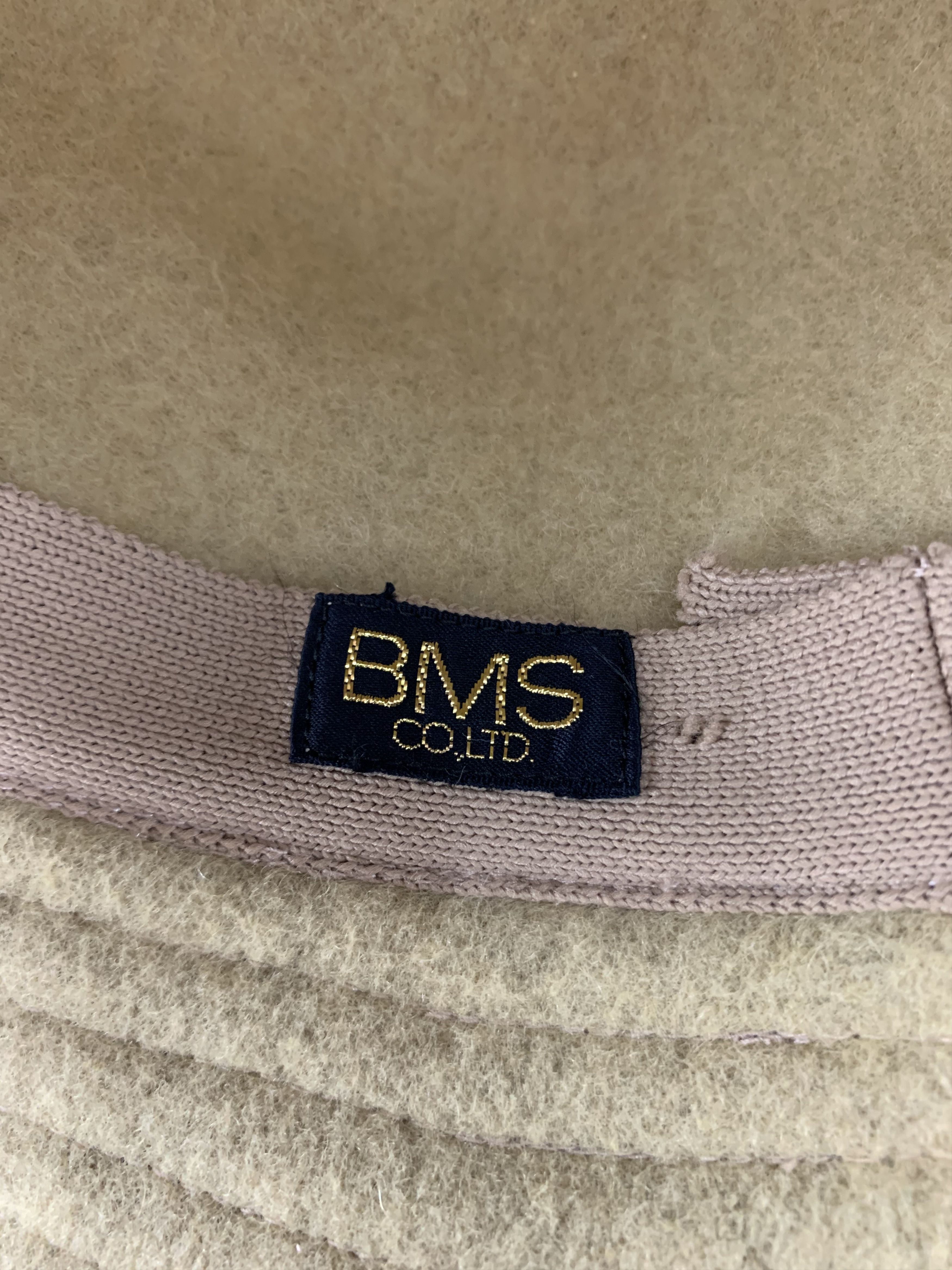 Japanese Brand Vintage 90s BMS Wool Bucket Hat - SS1031 Size ONE SIZE - 8 Thumbnail